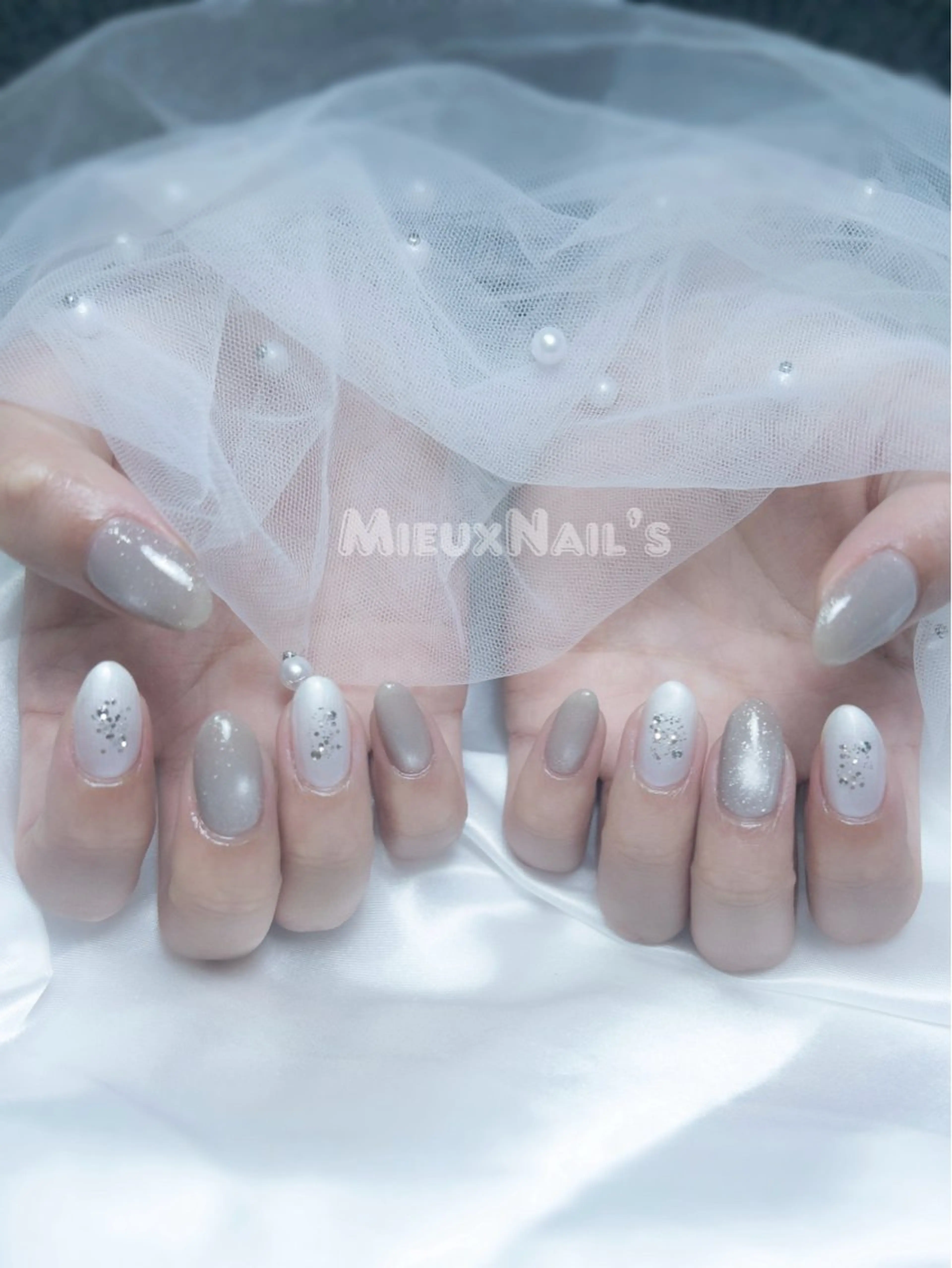 ネイル Miyu❤️‍🔥 Mieuxnailsのネイルデザイン