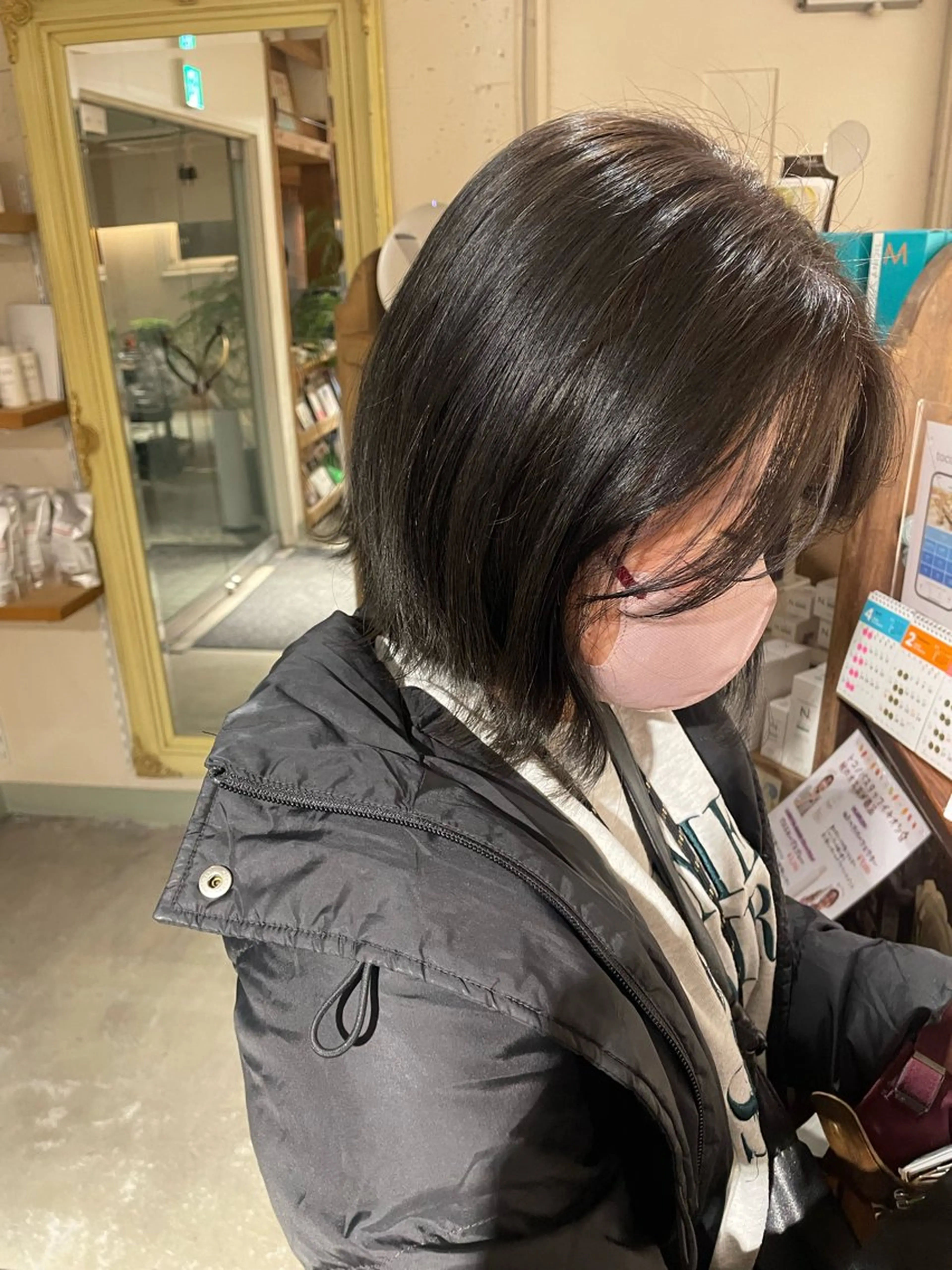 ミディアム カラー 透明感カラー🫧/ レイヤー/髪質改善のヘアスタイル