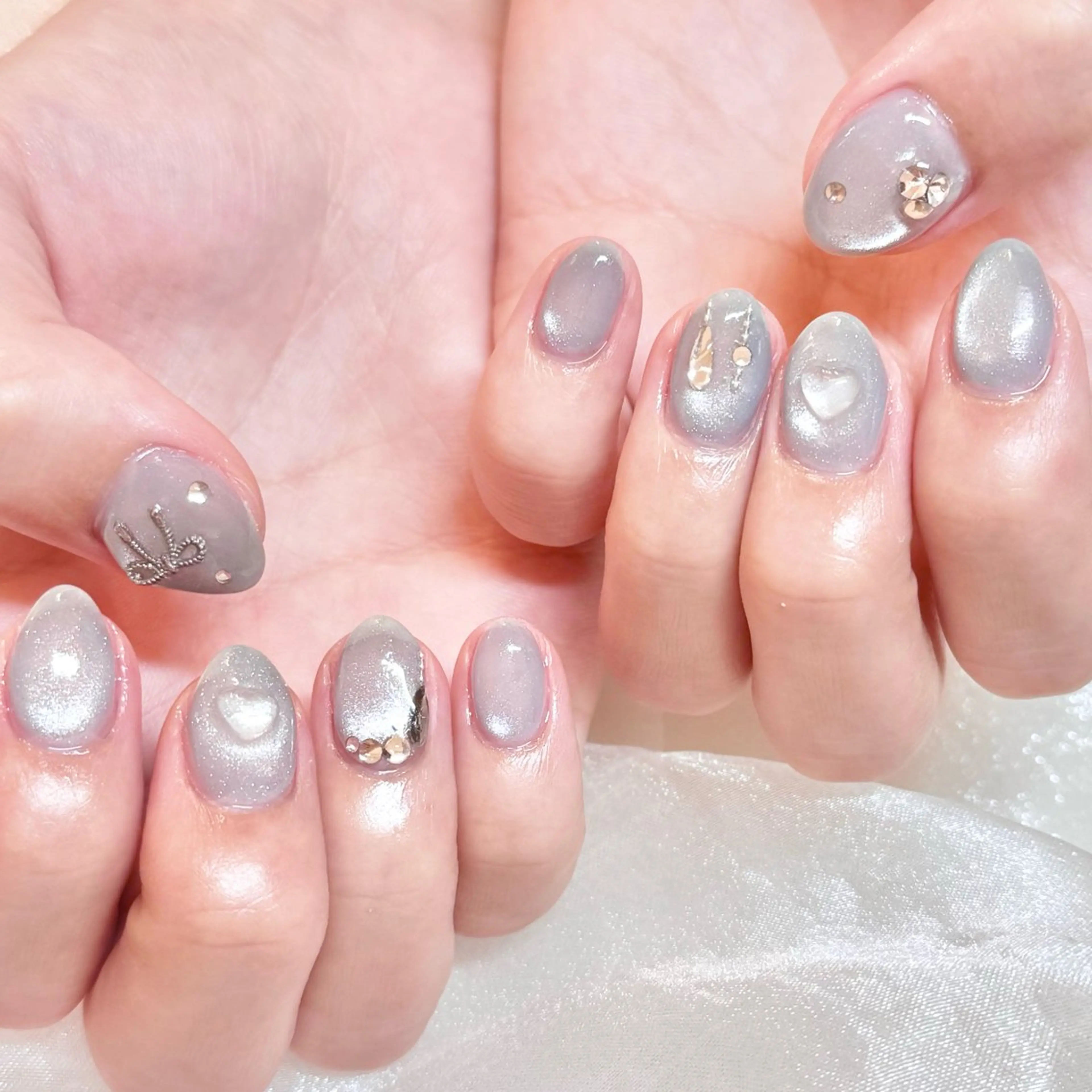 ネイル ハンドネイル 藤原 みゆのネイルデザイン