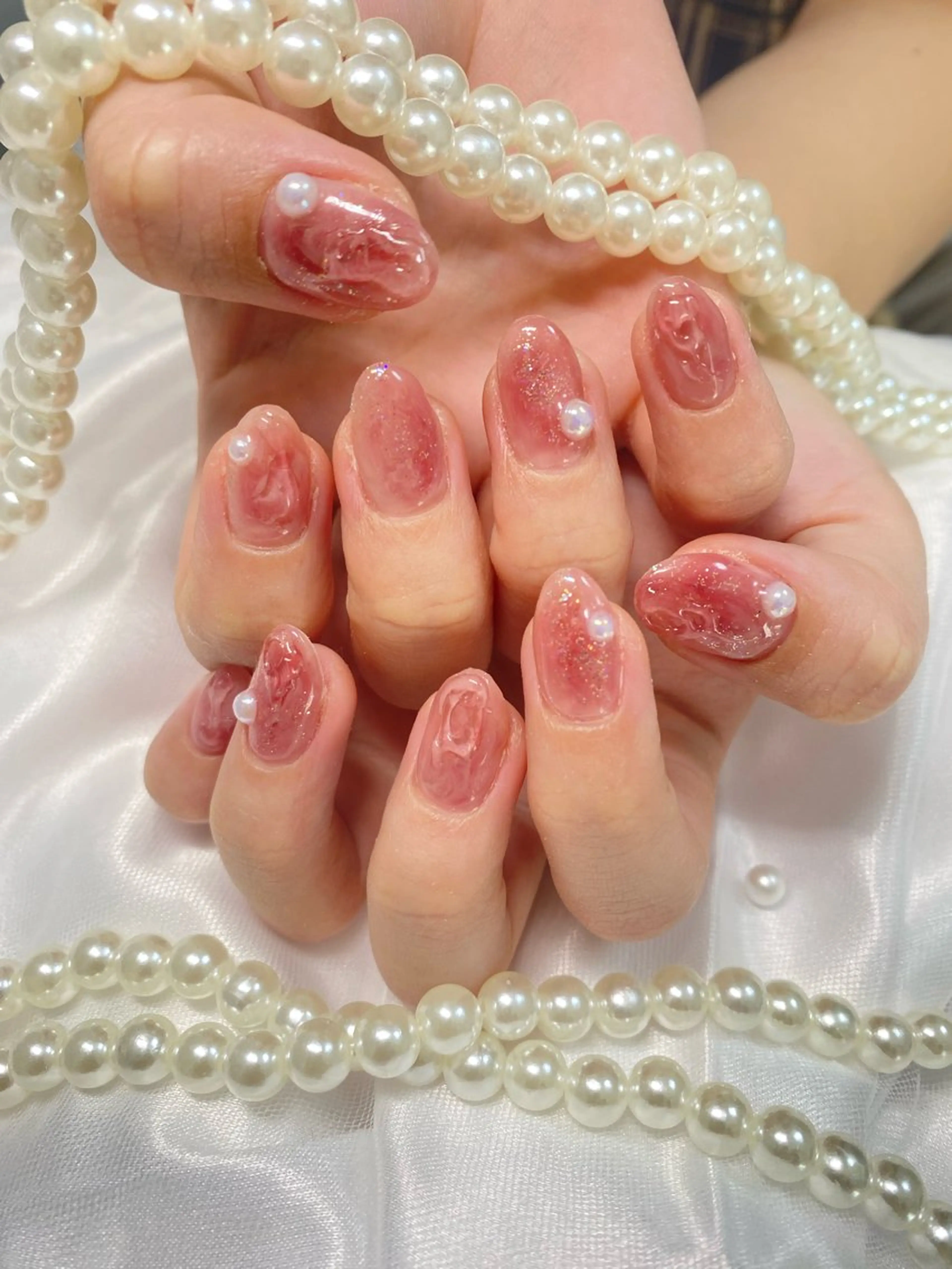 ネイル ハンドネイル Sweet わたなべのネイルデザイン