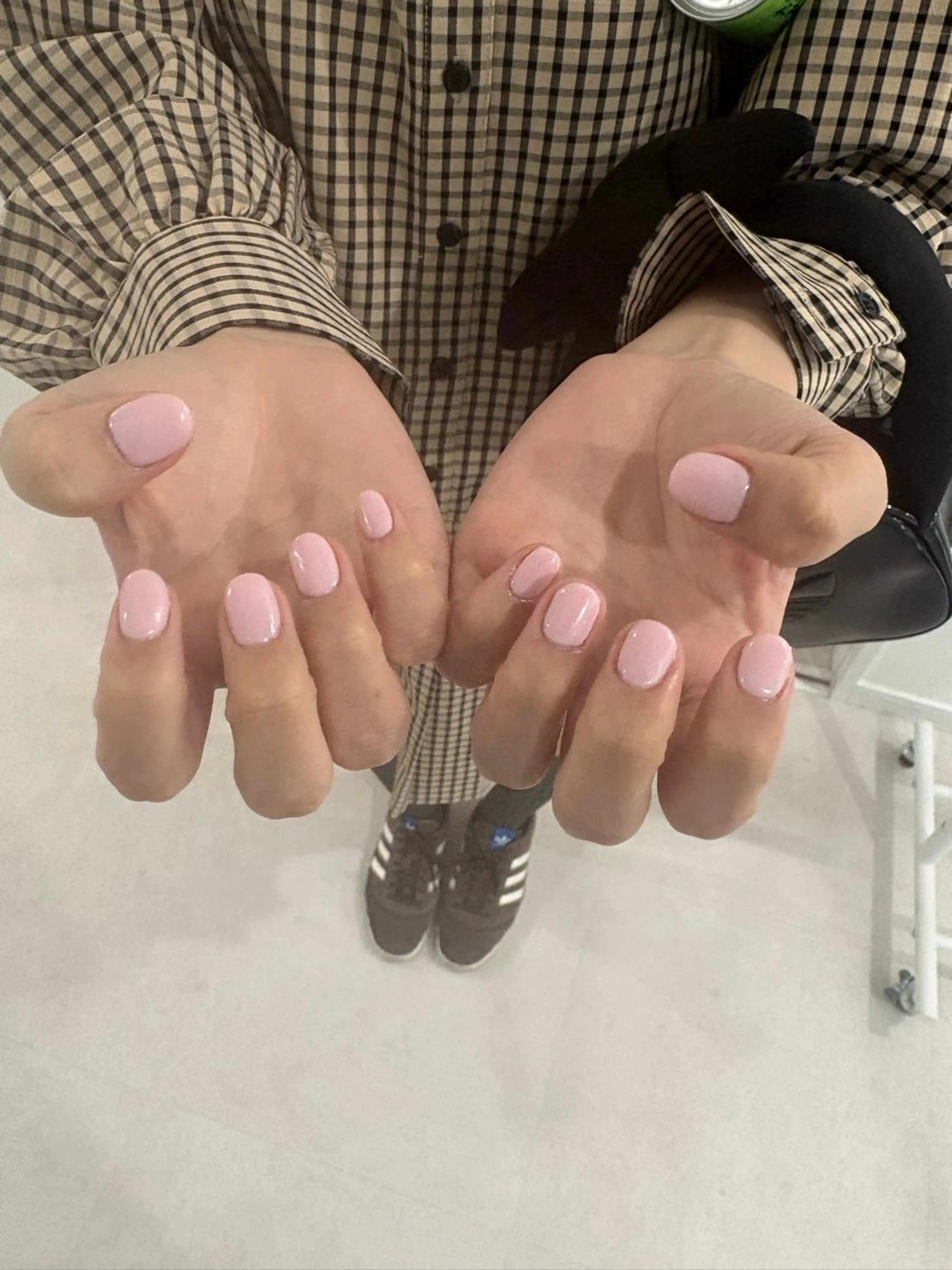 ネイル パステルネイル ピンク REI NAのネイルデザイン