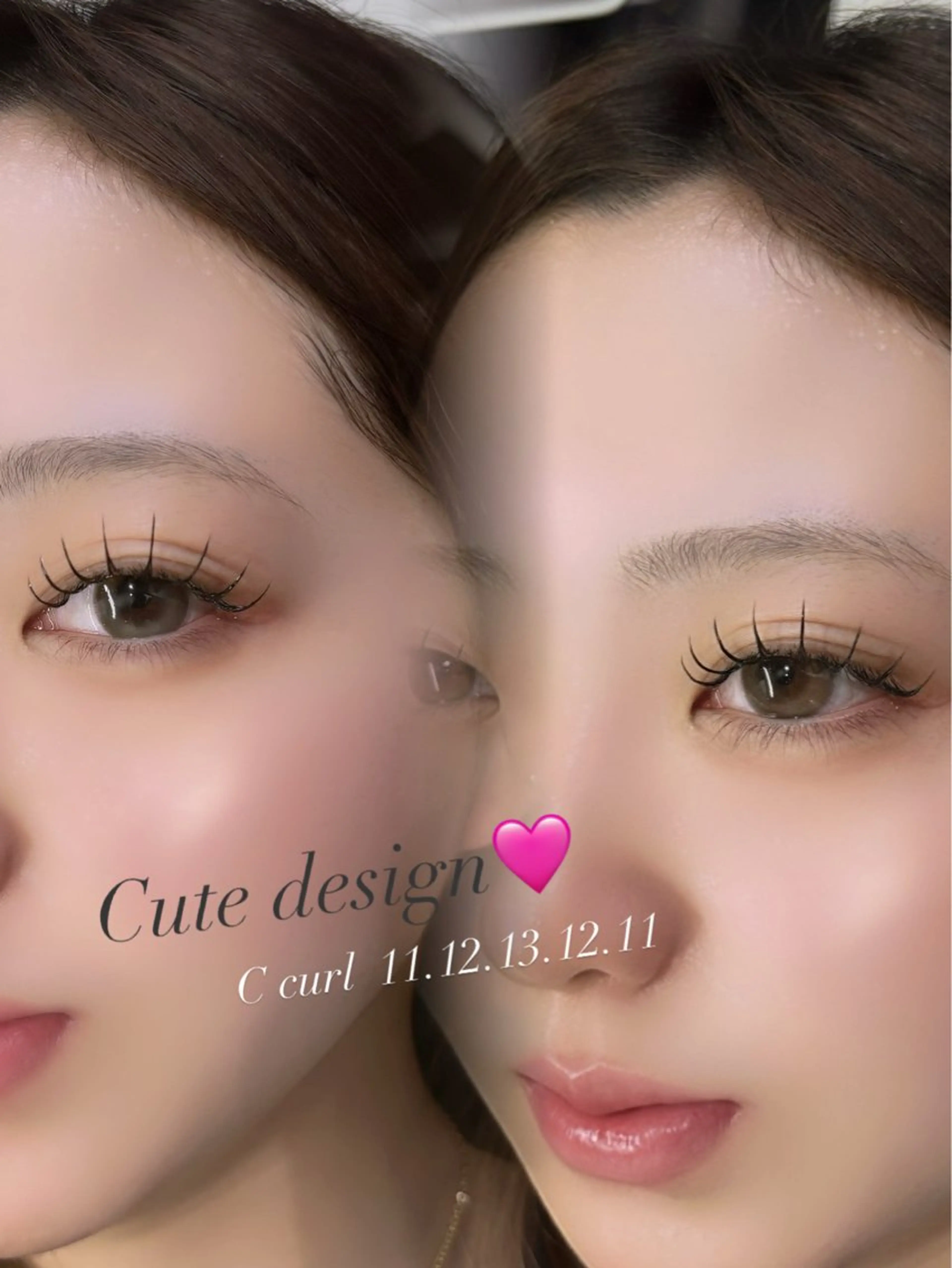 【minimo限定価格💎】フラットラッシュ80本~100本🤍(コーティング仕上げは別途¥400です✨)の写真