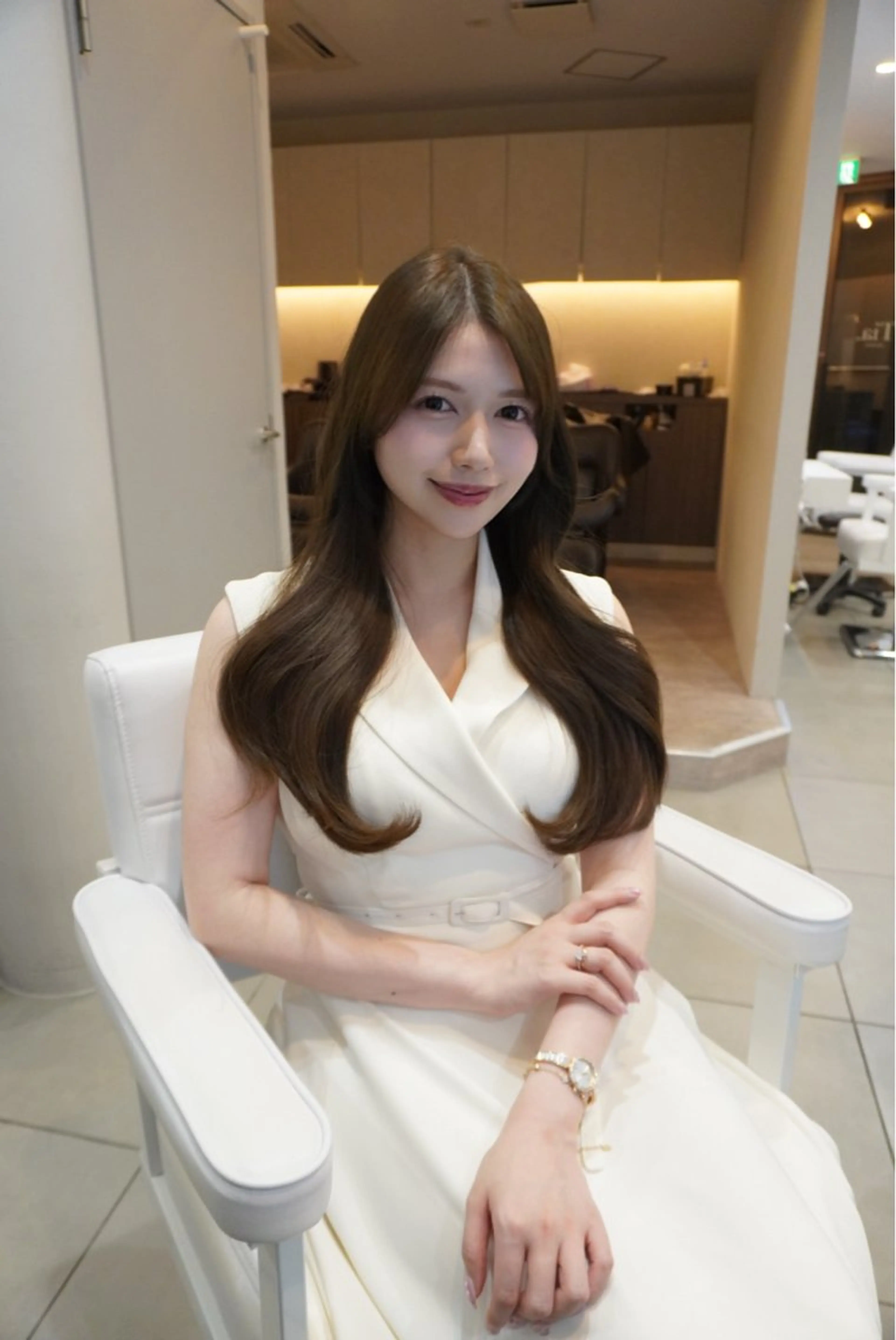 ロング 縮毛矯正/艶カラー Gaiのヘアスタイル