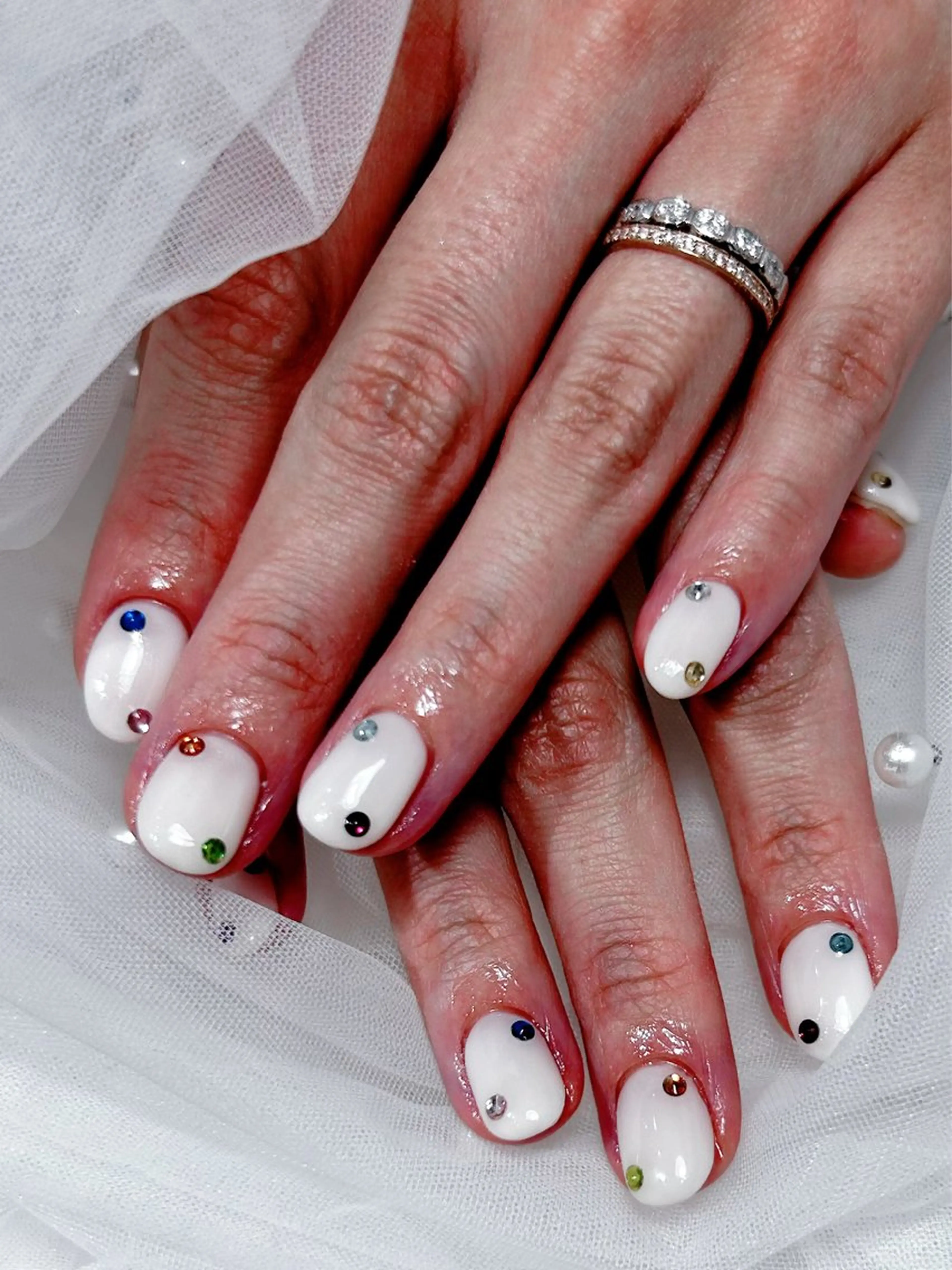 ネイル アートネイル チークネイル 桜ネイル フラッシュネイル ジェルネイル ハンドネイル ハンドケア 🌈 Laule'aのネイルデザイン