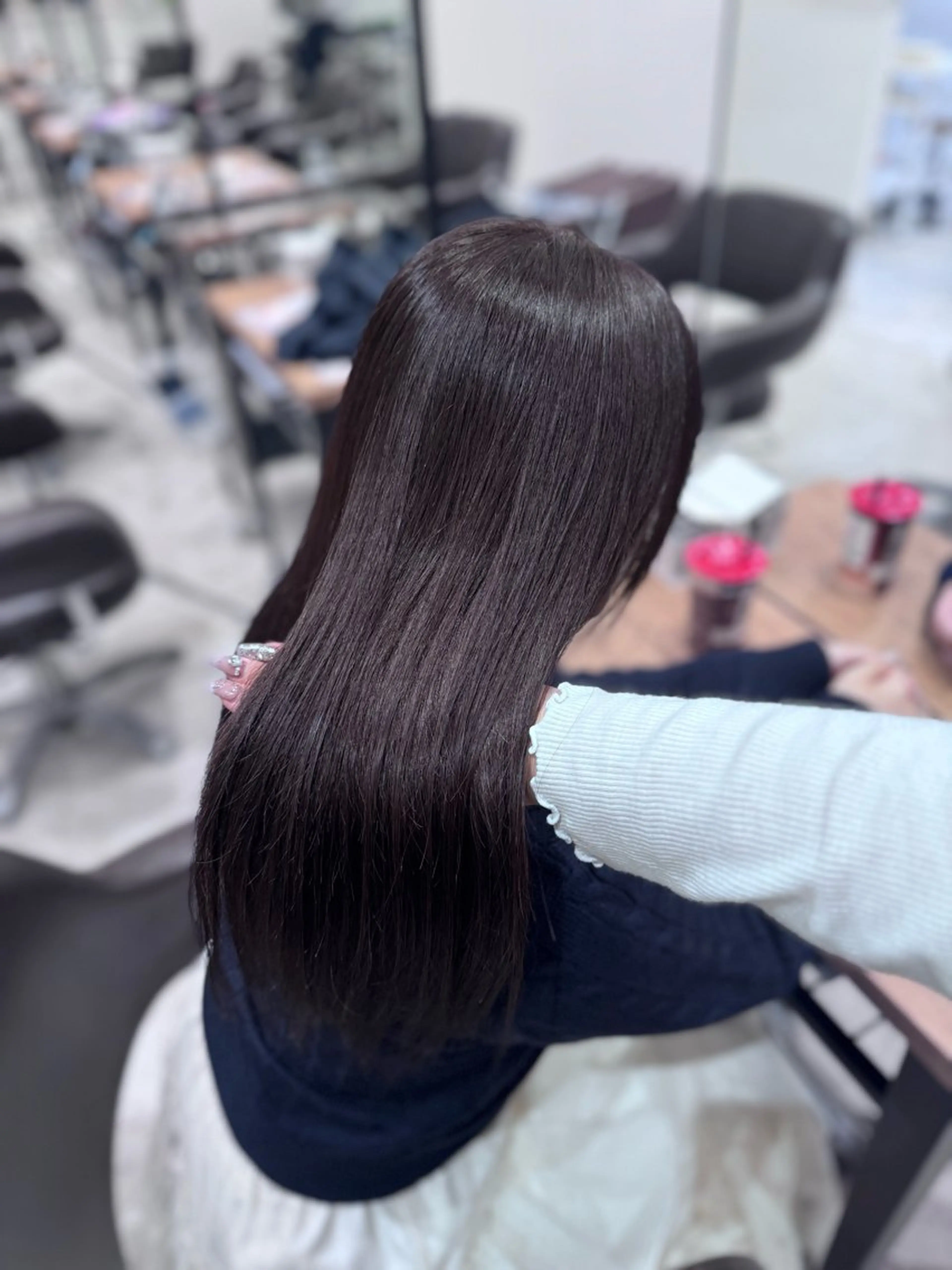 カラー ラベンダーカラー ヘアカラー 🎀Lupi /梅田 /Bian🤍のヘアスタイル