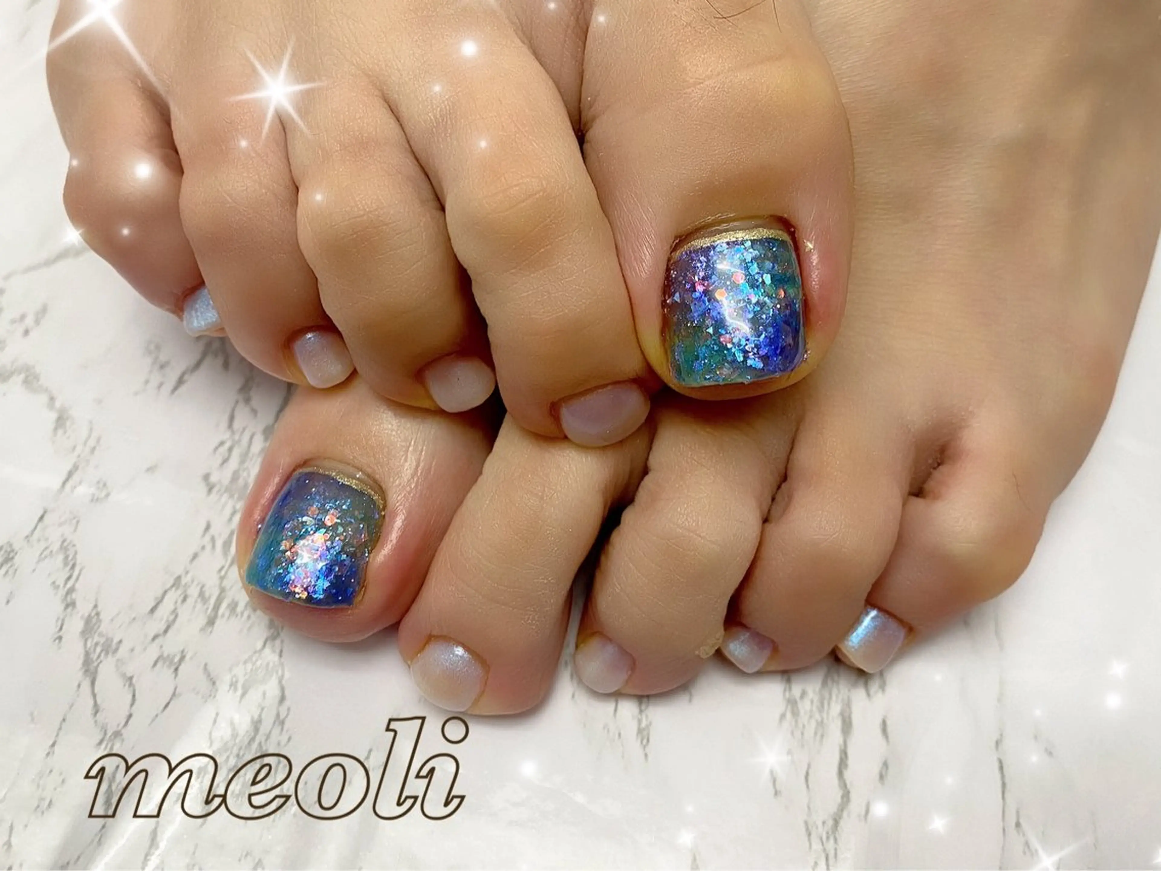 ネイル フットネイル nail salon meoli メグのネイルデザイン