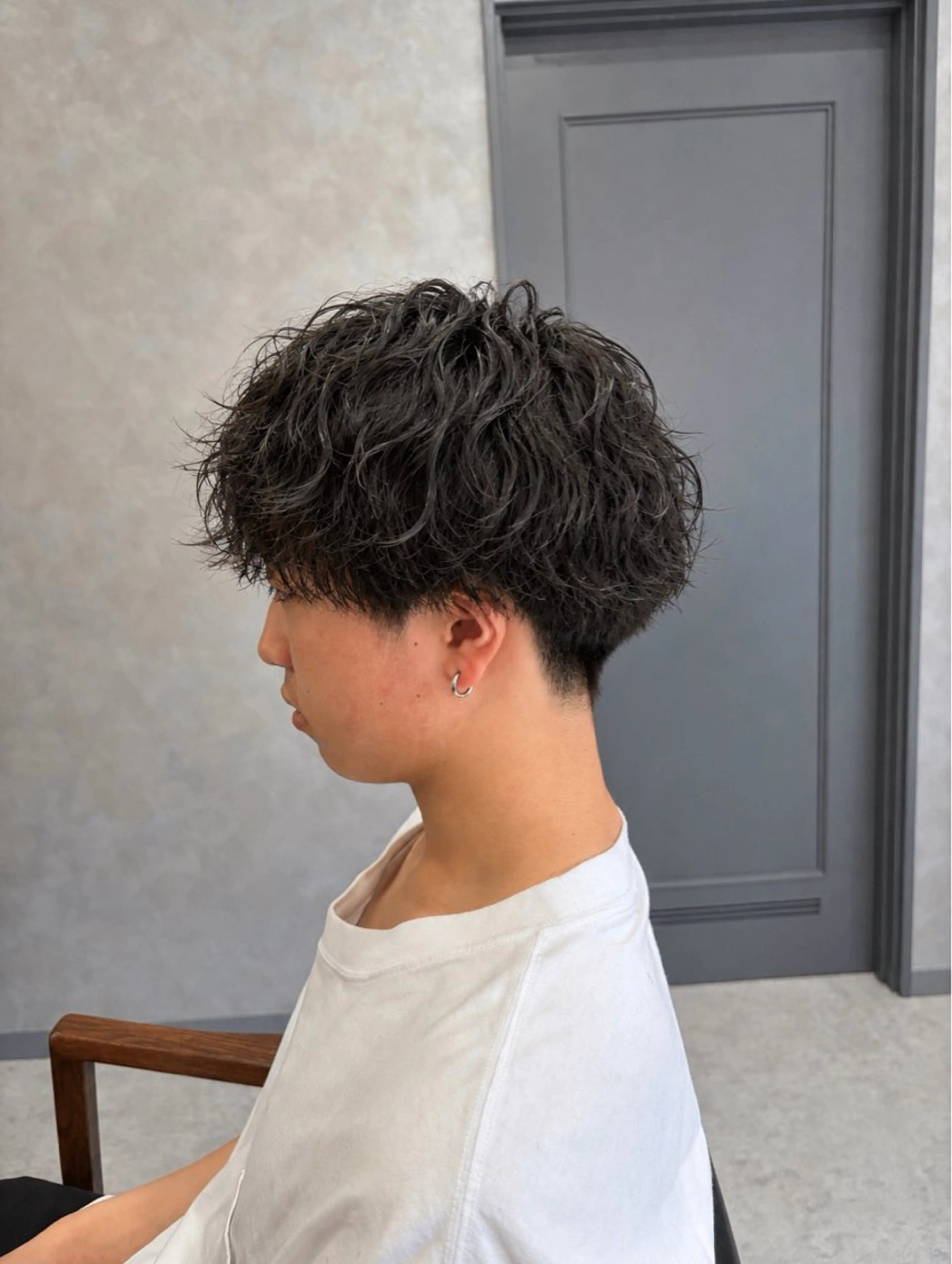 色気抜群🌊カット+波巻きパーマの写真