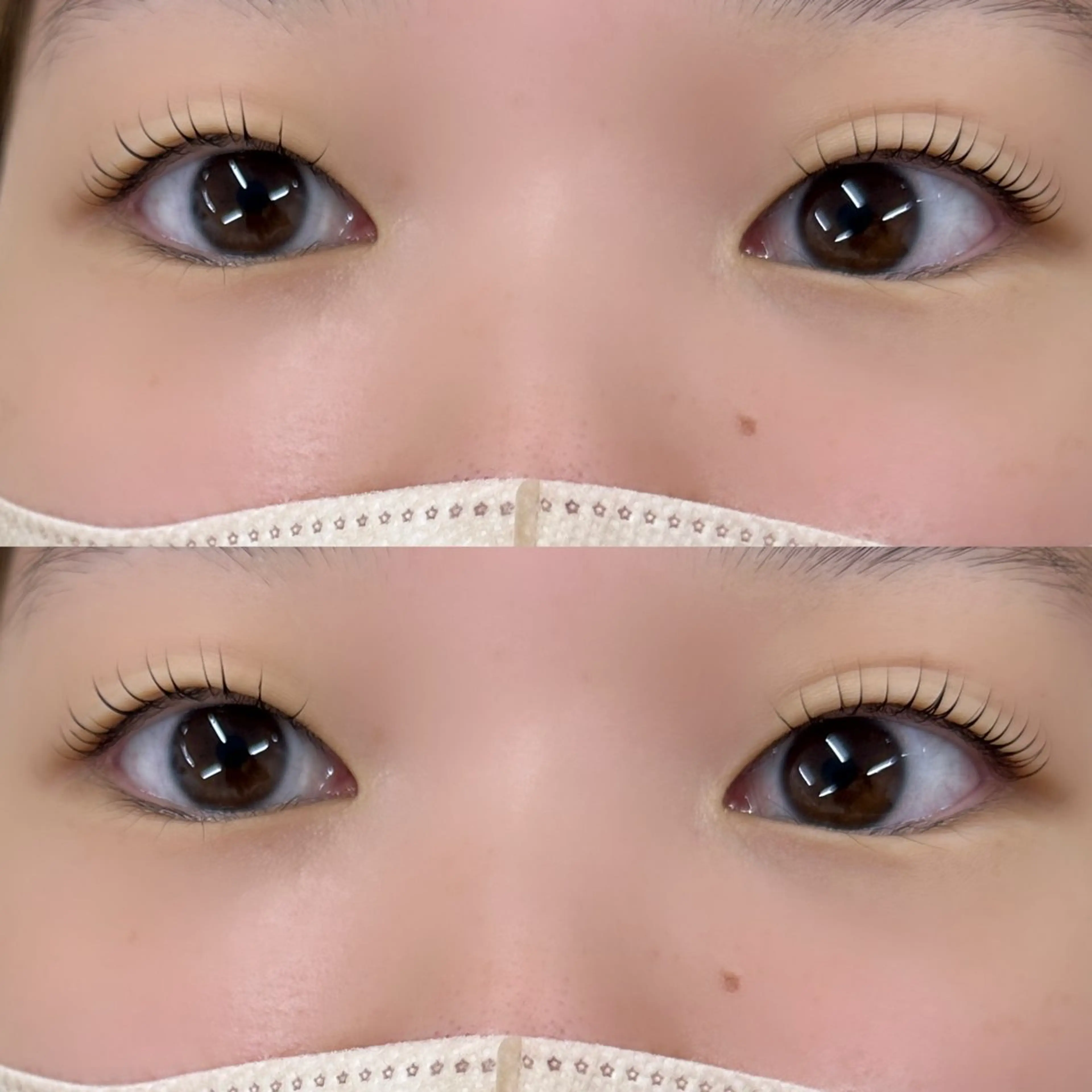 マツエク・マツパ Cカール 一重×まつ毛パーマ マツパ THE BALM😻 瀬戸山のマツエク・マツパデザイン