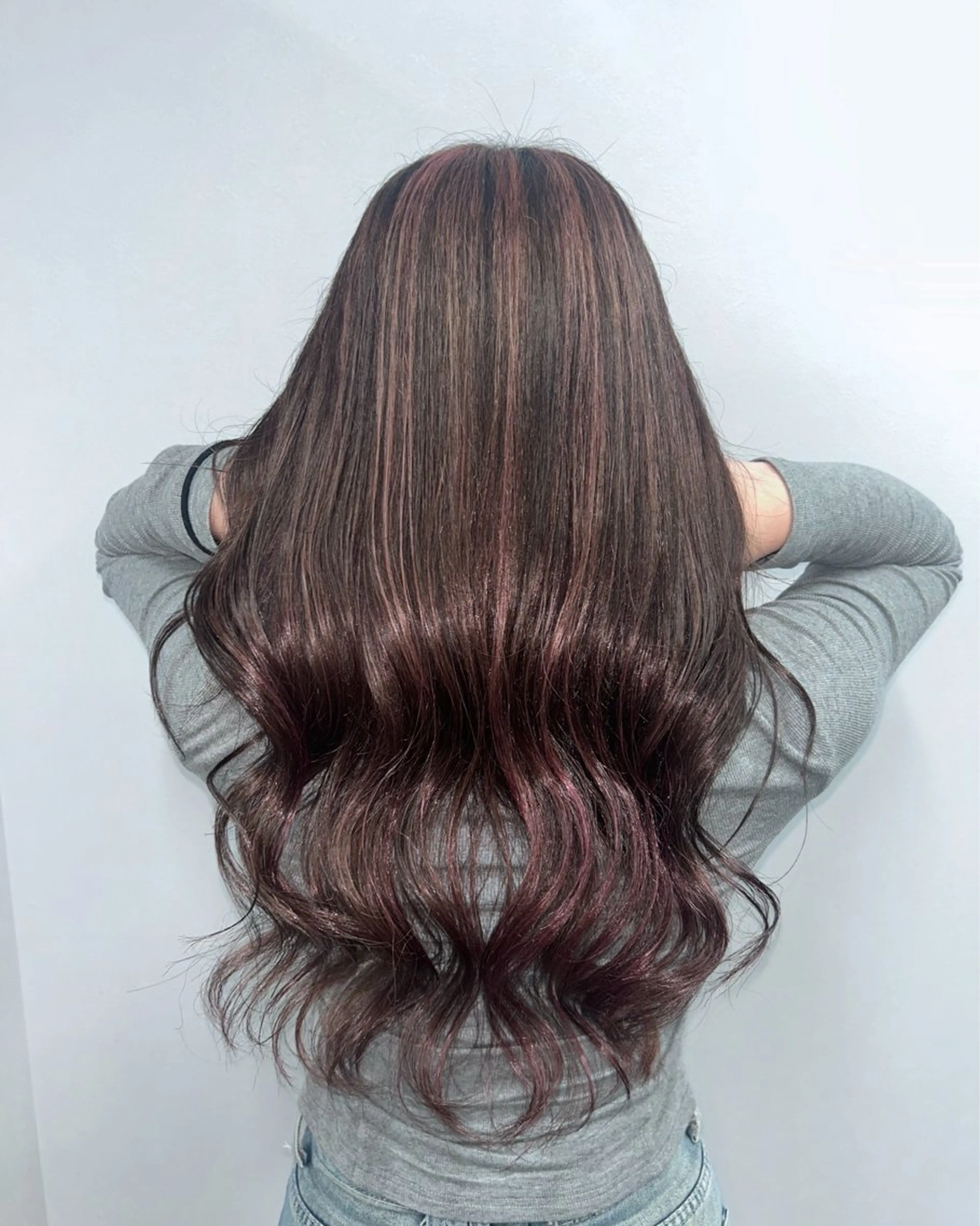 🪐コントラストハイライト🪐ハイライトブリーチ➕全体カラー➕ハイライトオンカラーの写真