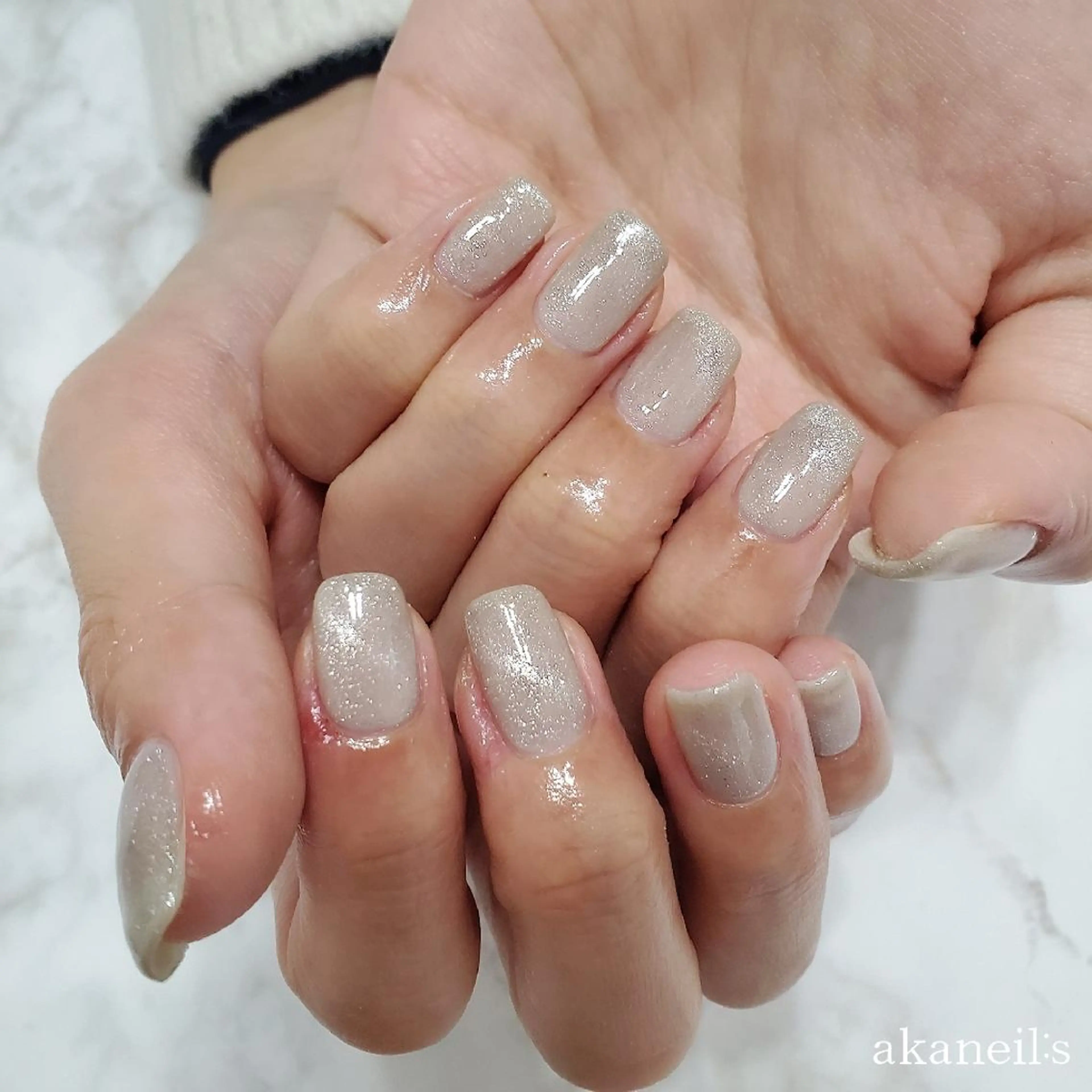 ネイル マグネットネイル 【akaneils】 アカネのネイルデザイン