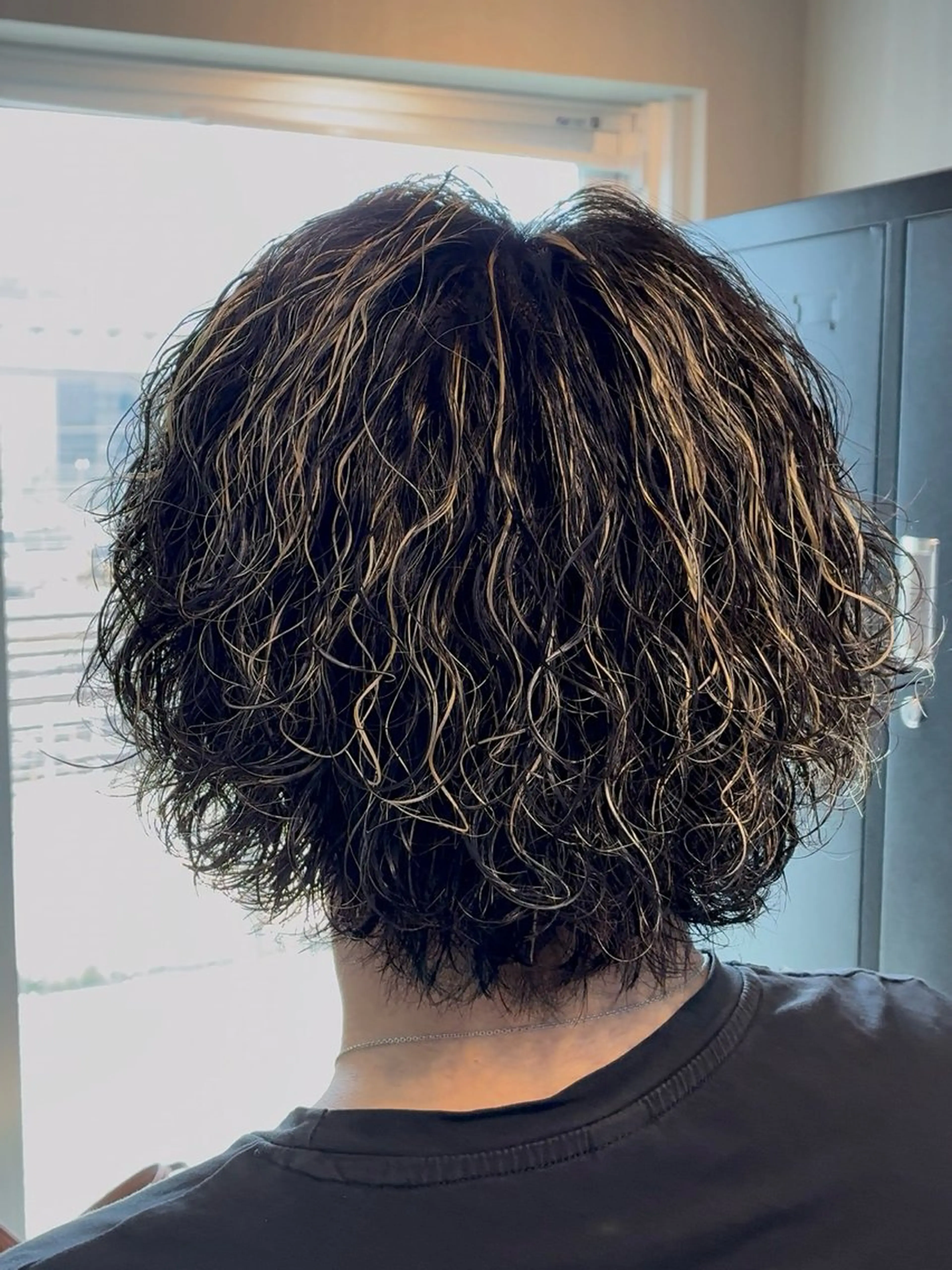 ミディアム カラー パーマ メッシュ カット ヘアカラー パーマ パーマ指名No.1✨ /大宮/海志のヘアスタイル