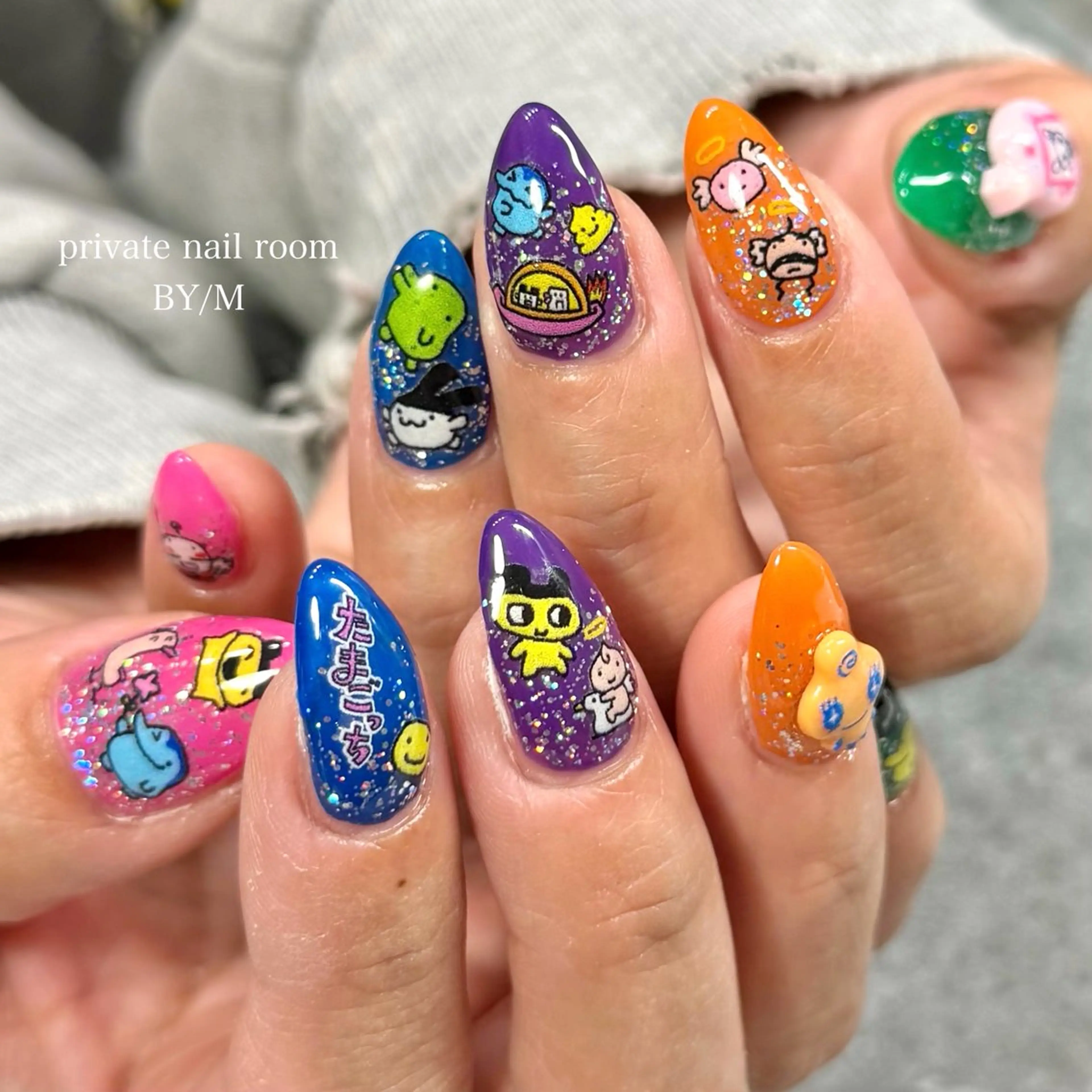 ネイル 持ち込み ハンドネイル BY / Mのネイルデザイン