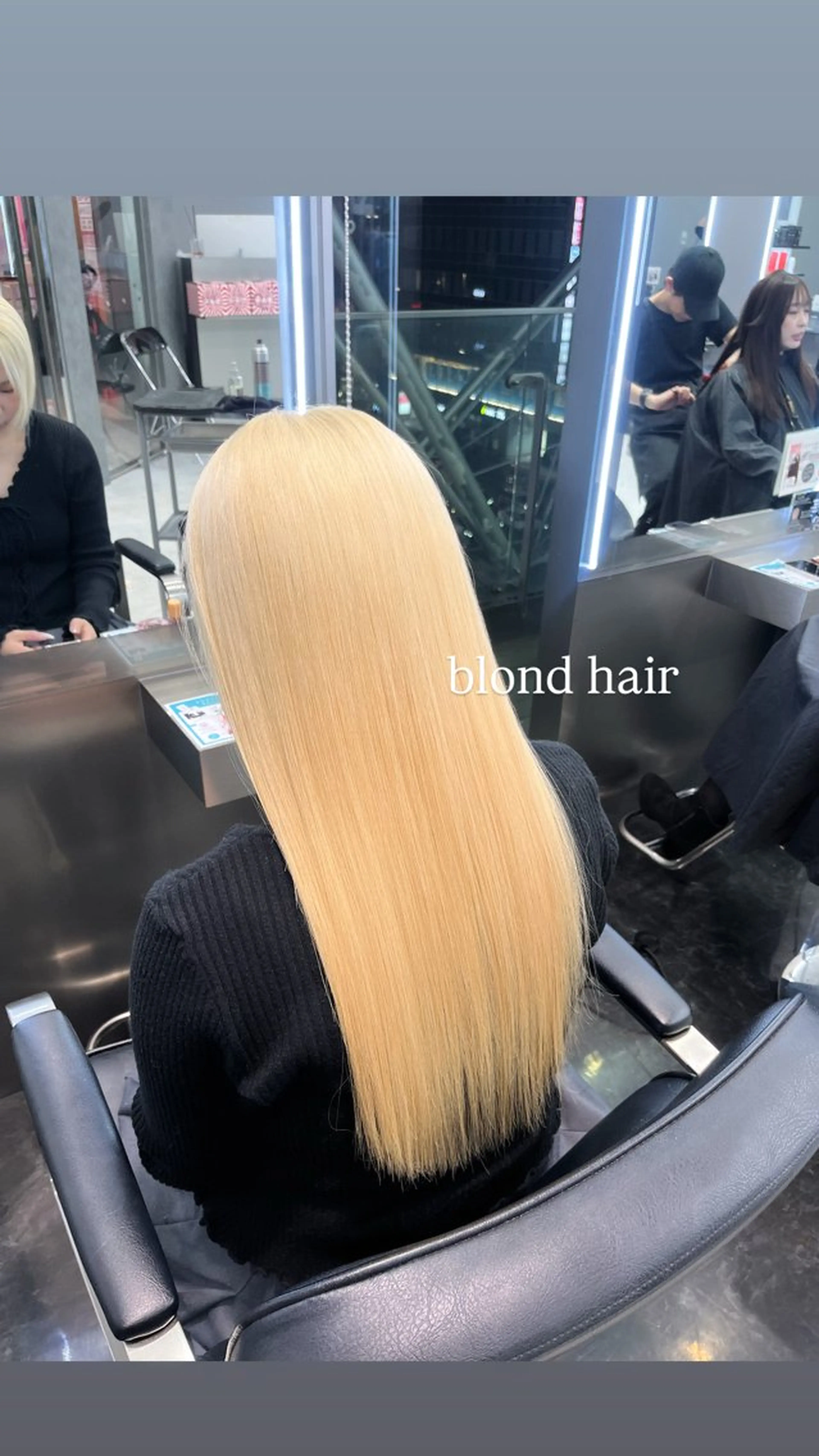 ロング カラー ヘアアレンジ ブリーチ 抜きっぱなしブロンド ブロンド ケアブリーチ 透明感カラー ヘアカラー トリートメント ヘアセット ハイトーン/透明感 髪質改善/rinaのヘアスタイル