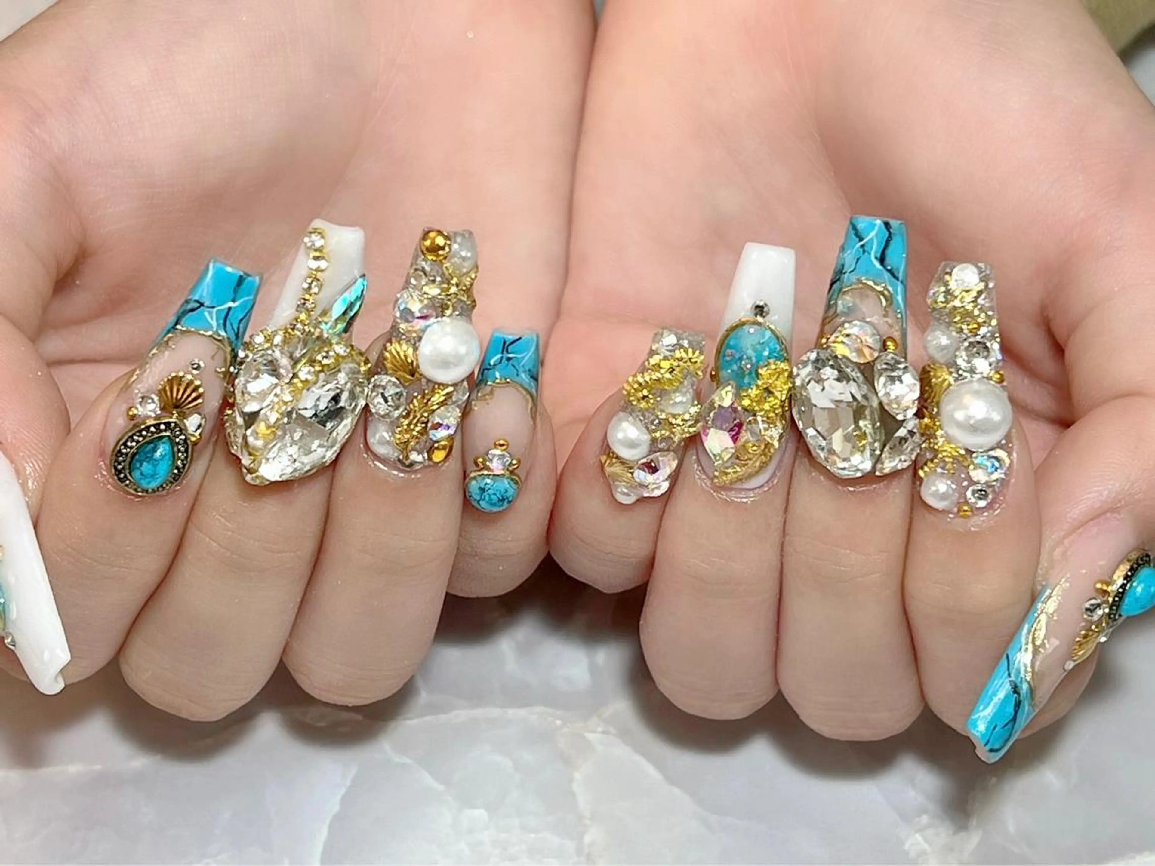 ネイル アートネイル スカルプネイル スカルプ専門店 Feelのネイルデザイン