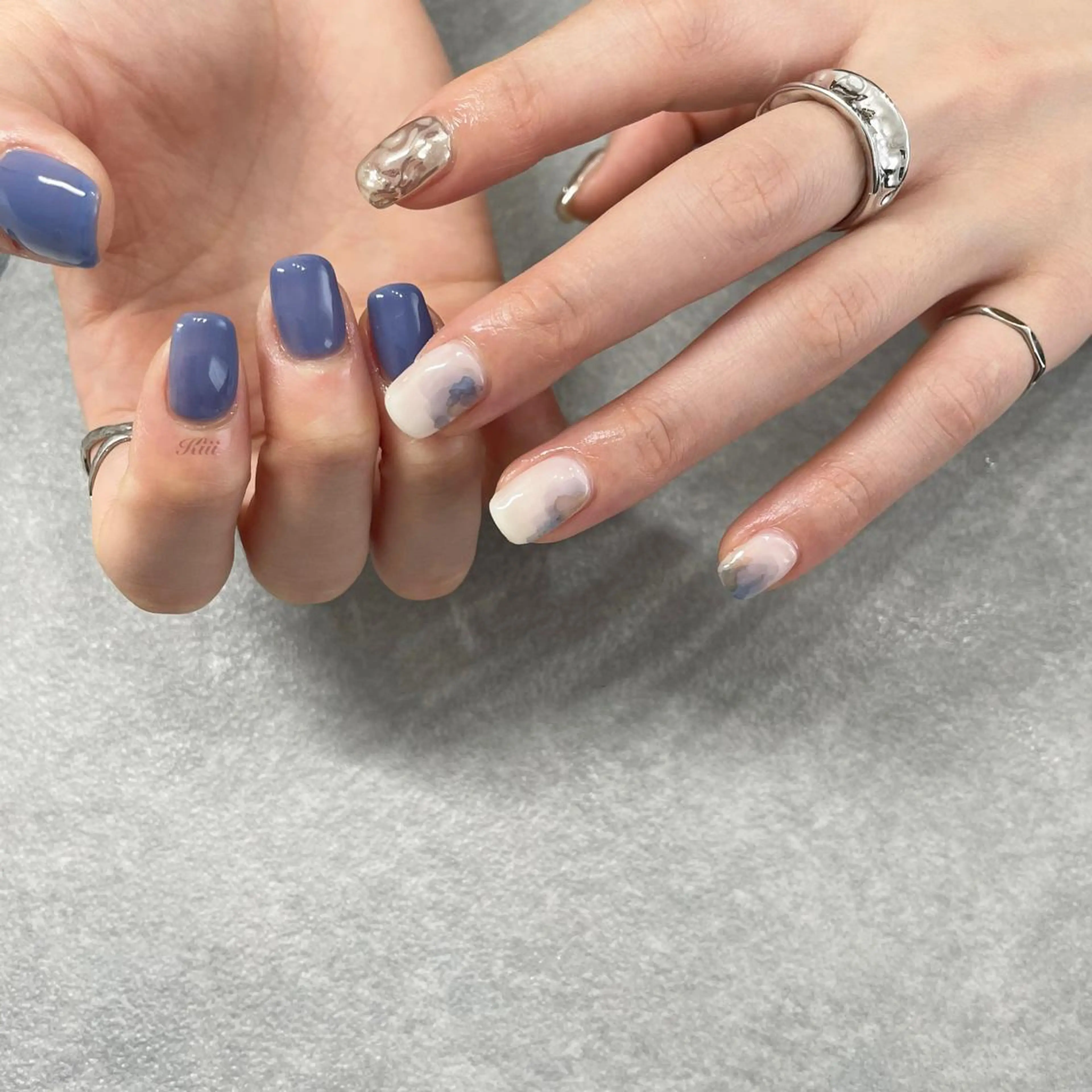 ネイル ハンドネイル フットネイル kiii.__ ✴︎*のネイルデザイン