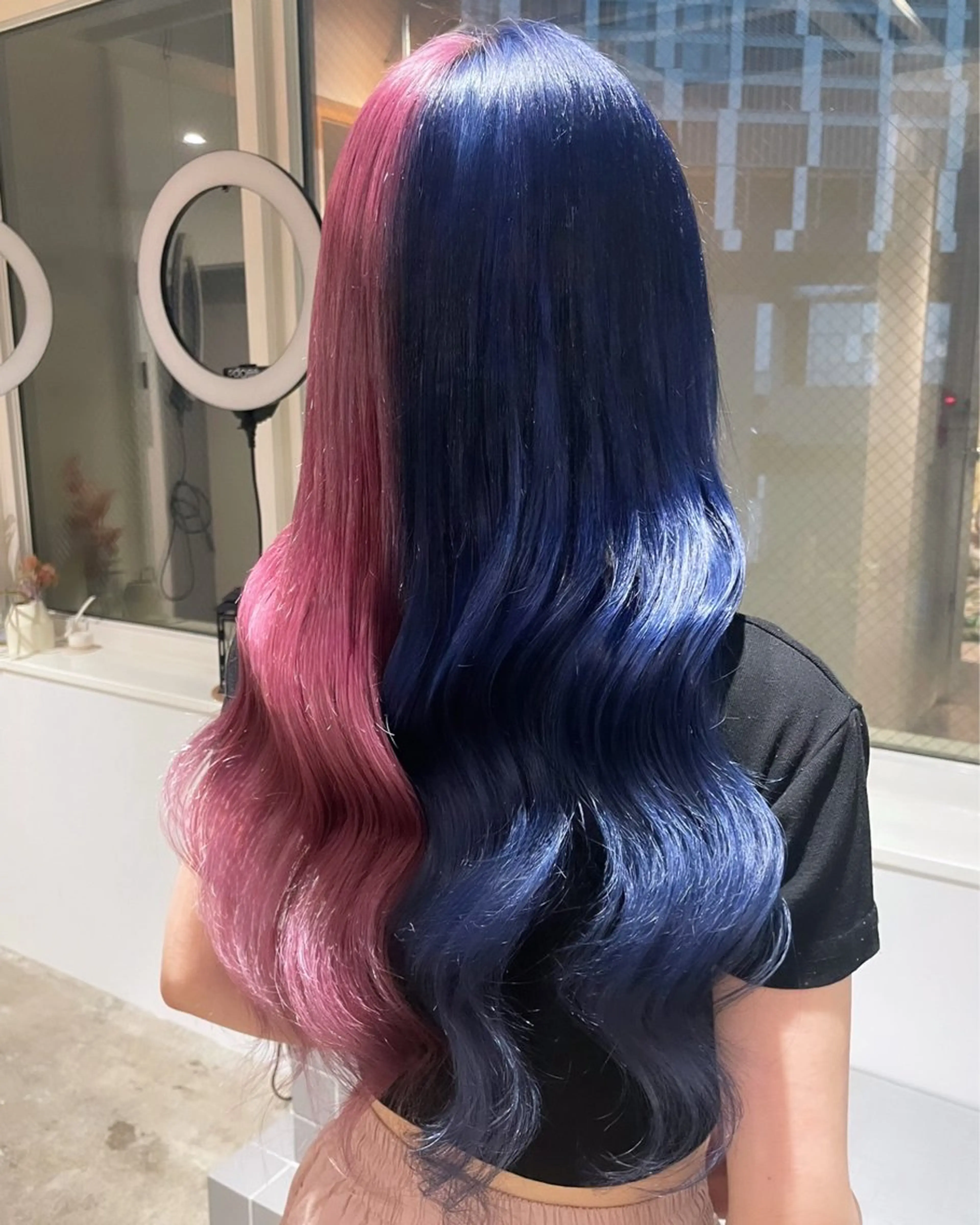 ロング カラー プルエクステ ボブ エクステ ロング ヘアカラー エクステ 🎀プルエクステ みまひかる🎀のヘアスタイル