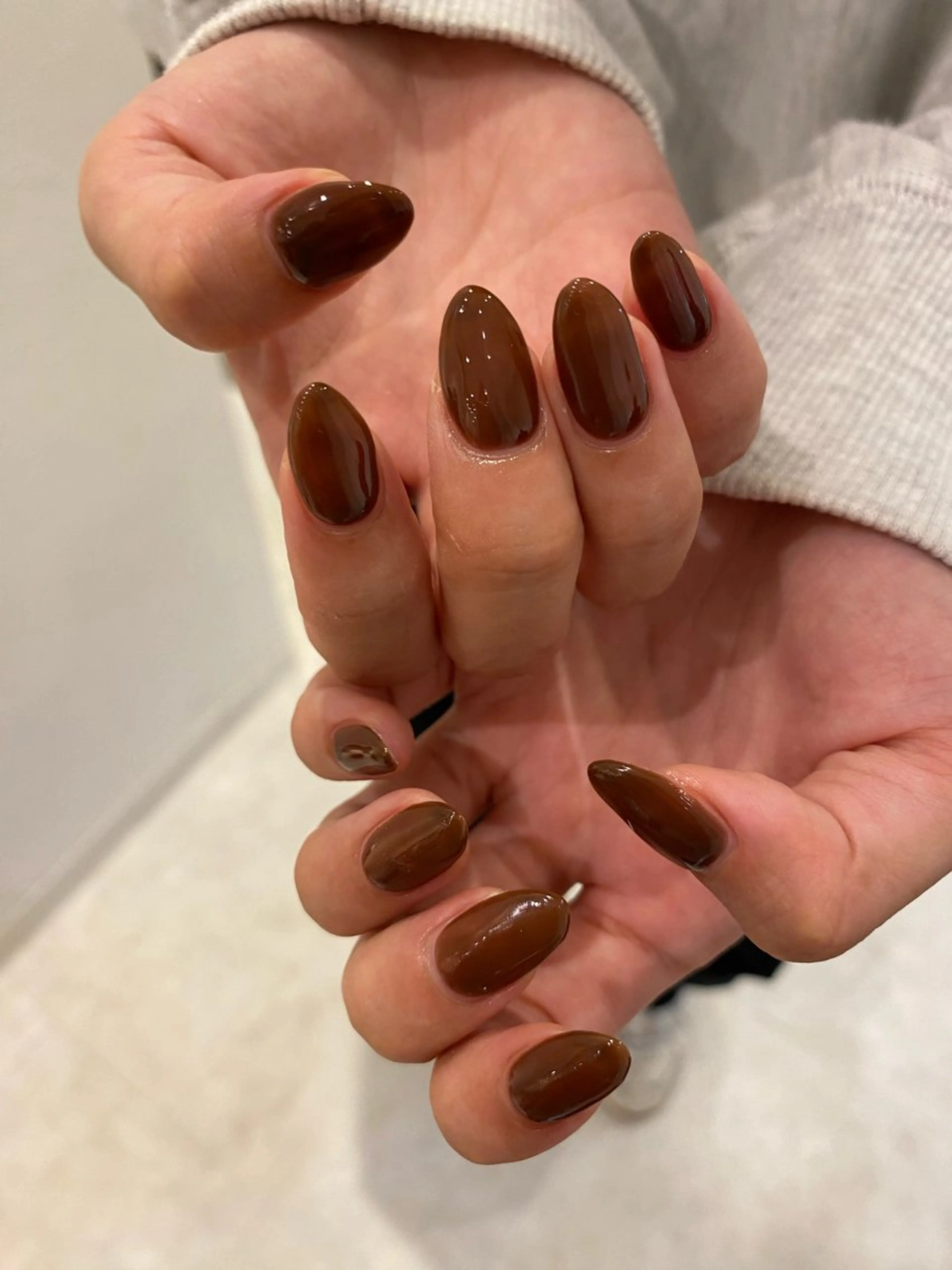 ネイル ワンカラーネイル ハンドネイル Ann nailのネイルデザイン
