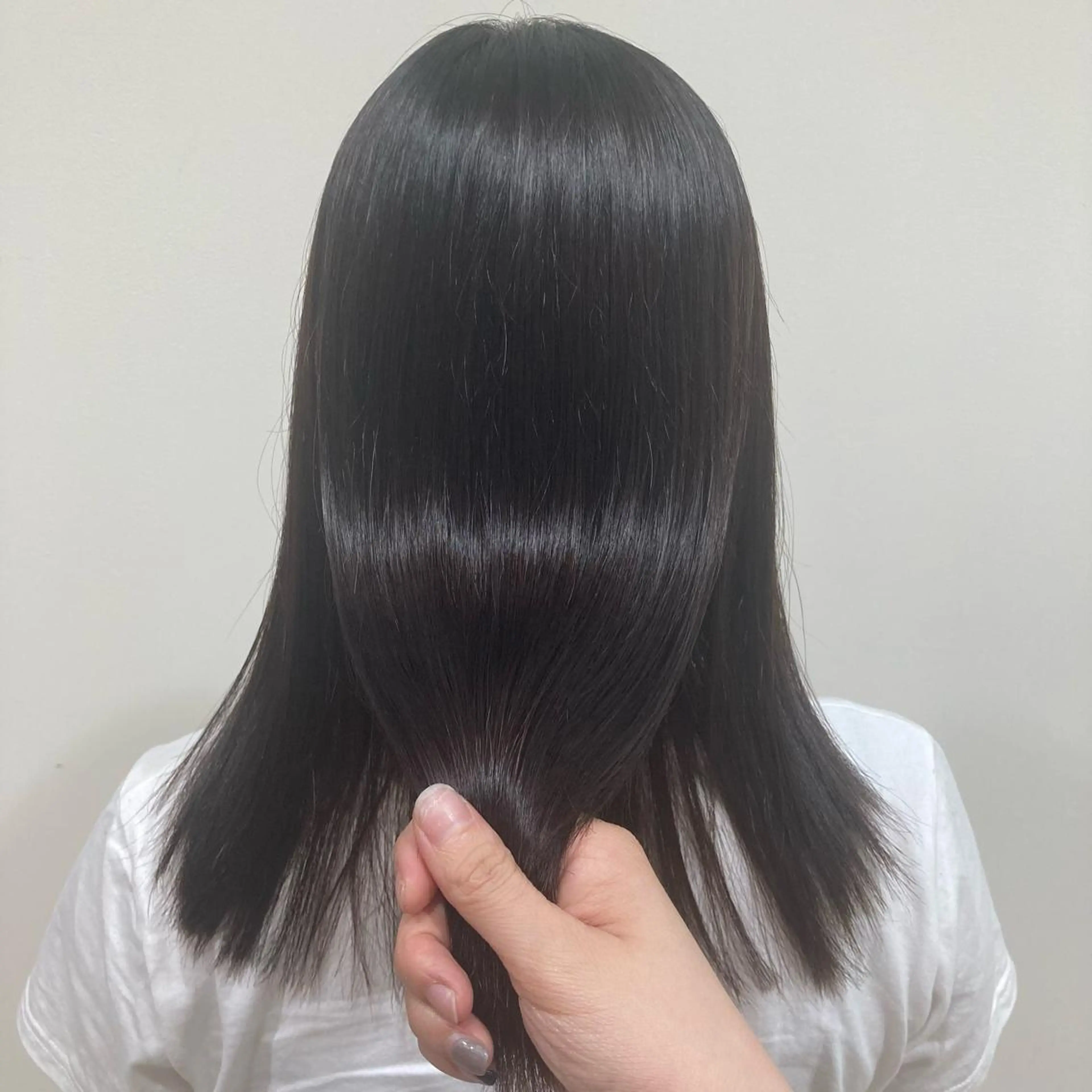 ミディアム パーマ ヘアアレンジ カット 縮毛矯正 Pearl所属・柳実帆/おさまるボブ /ジャニオタ美容師のヘアスタイル