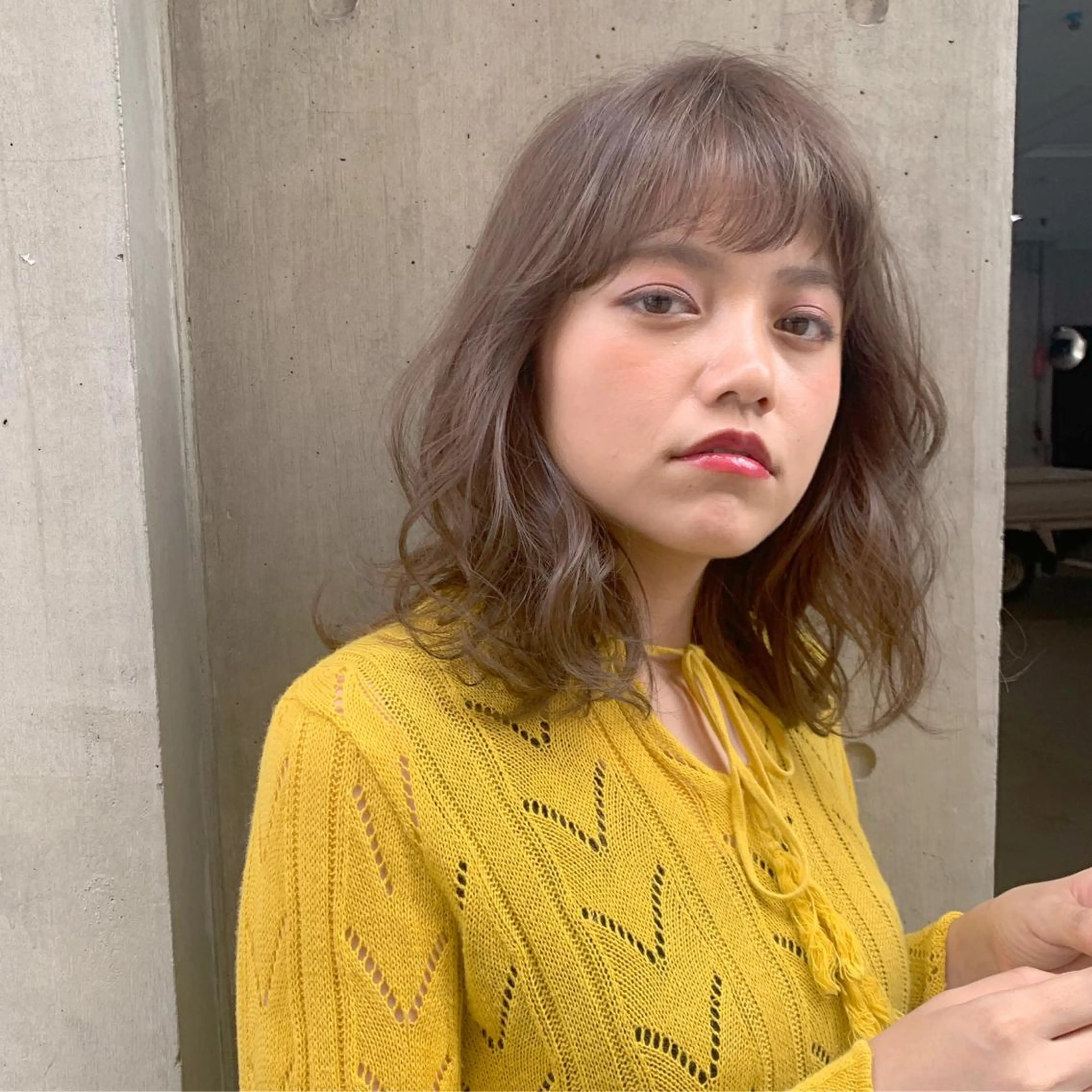 セミロング 💖レイヤー×美髪 💖momoのヘアスタイル