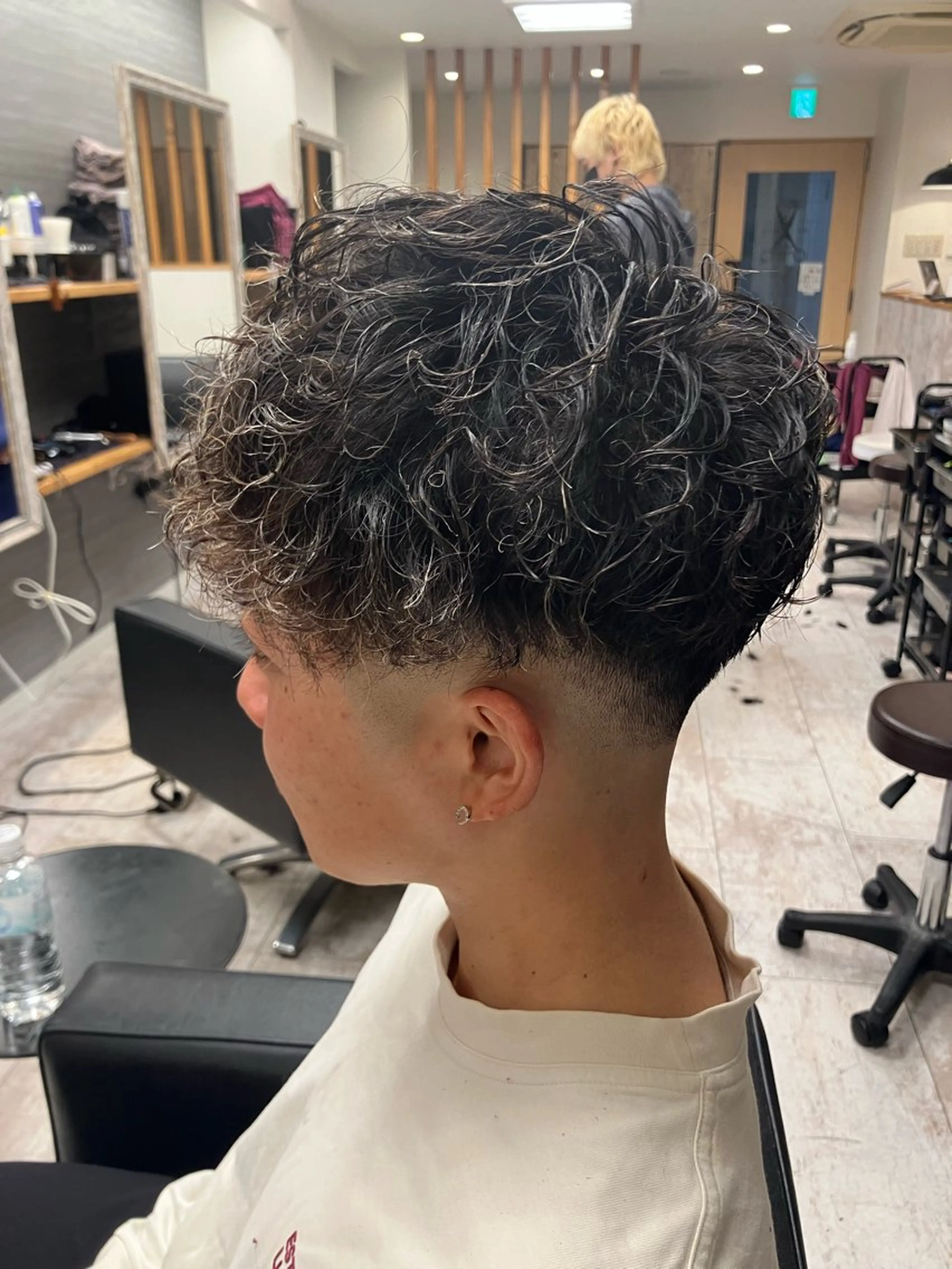 パーマ メンズ カット パーマ メンズ特化/パーマ/ フェードWATARUのヘアスタイル