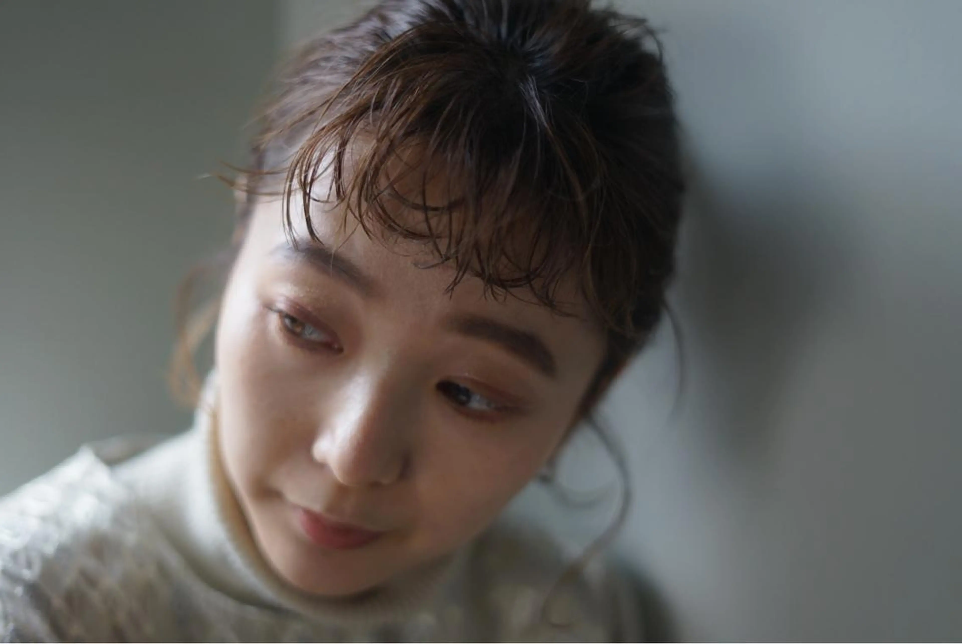 ミディアム ヘアアレンジ 美髪ストレート 川本雄己のヘアスタイル