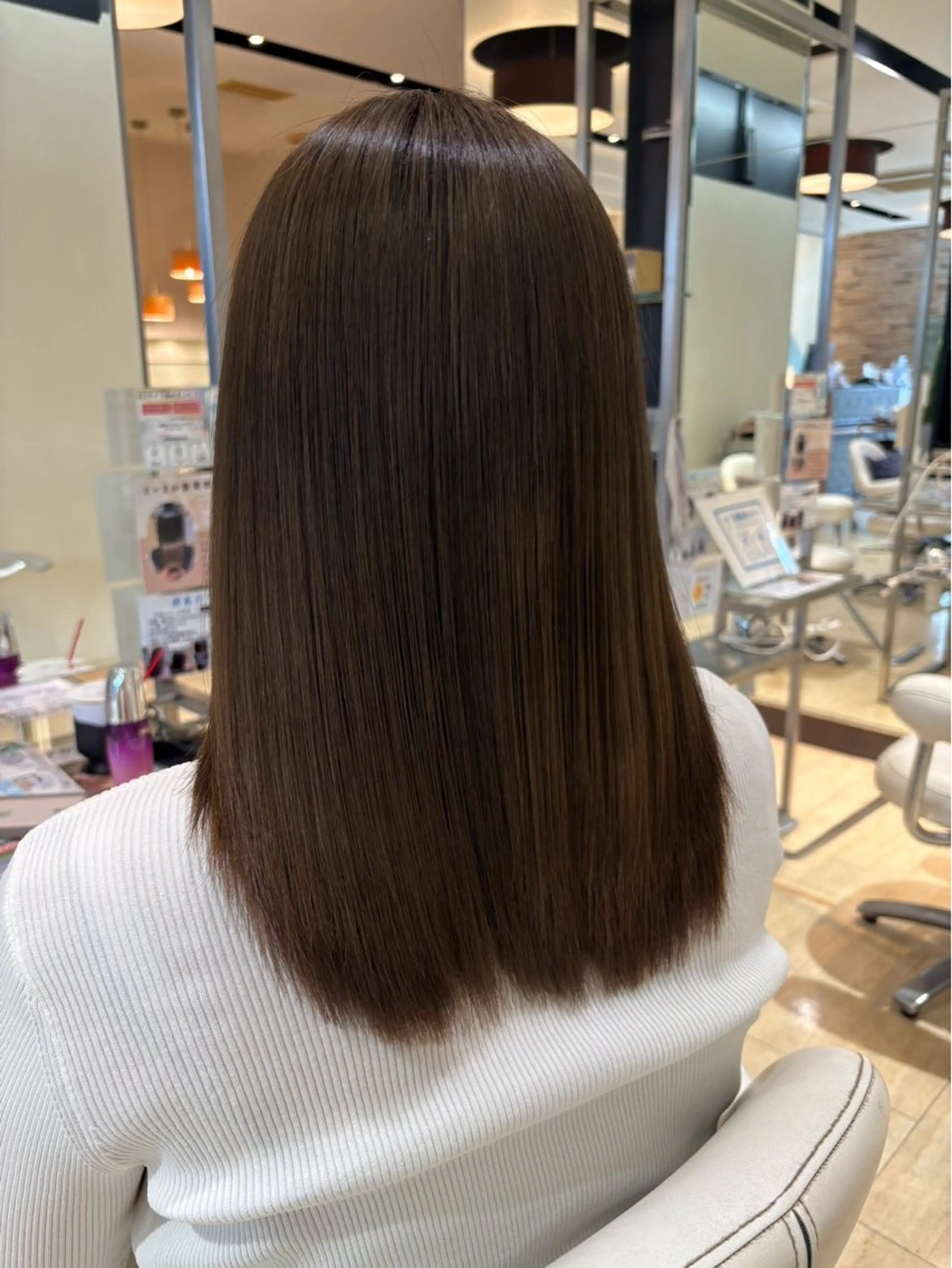 ロング トリートメント 梶村 桃歌のヘアスタイル