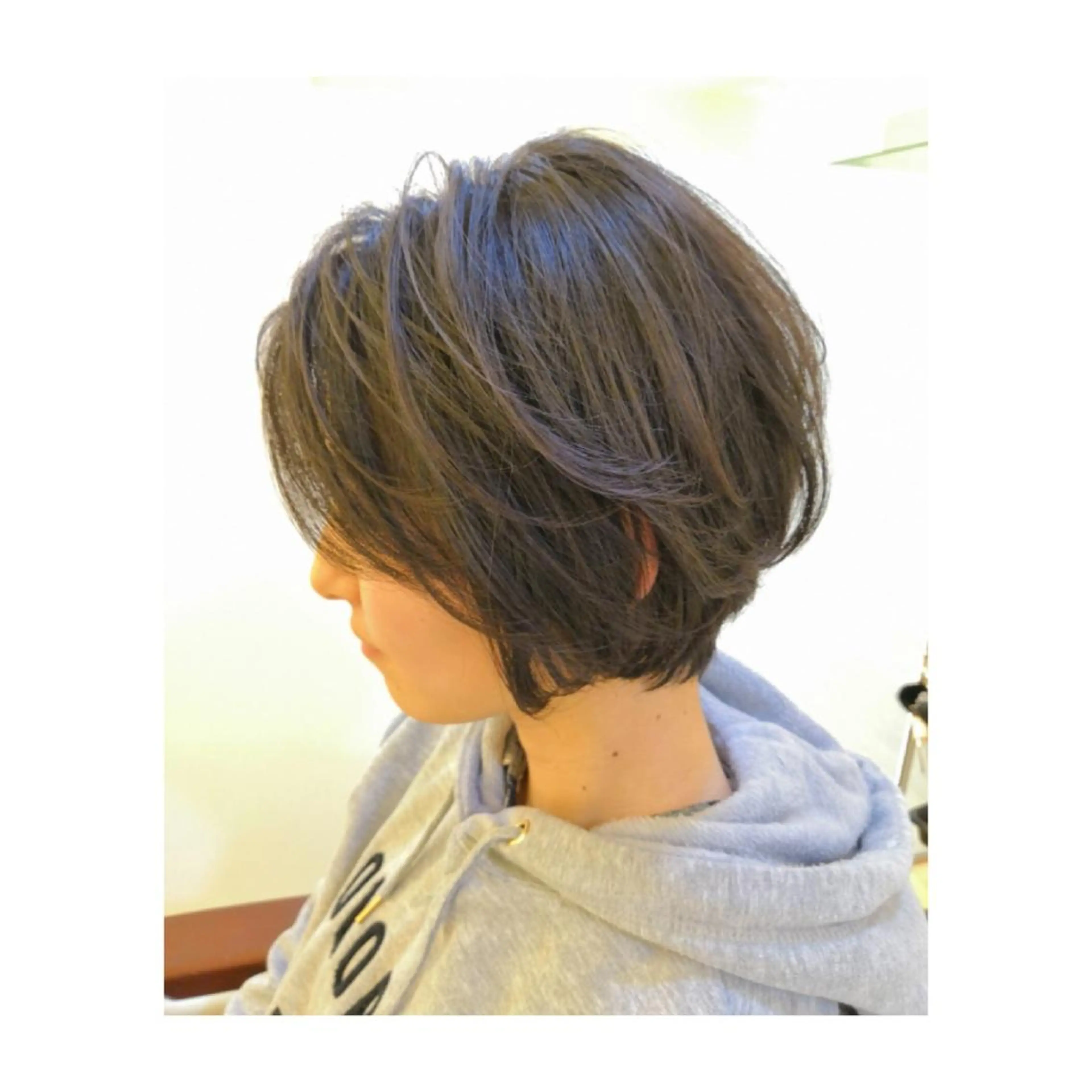 ショート カット ヘアカラー 『髪質改善』服部 隆志のヘアスタイル