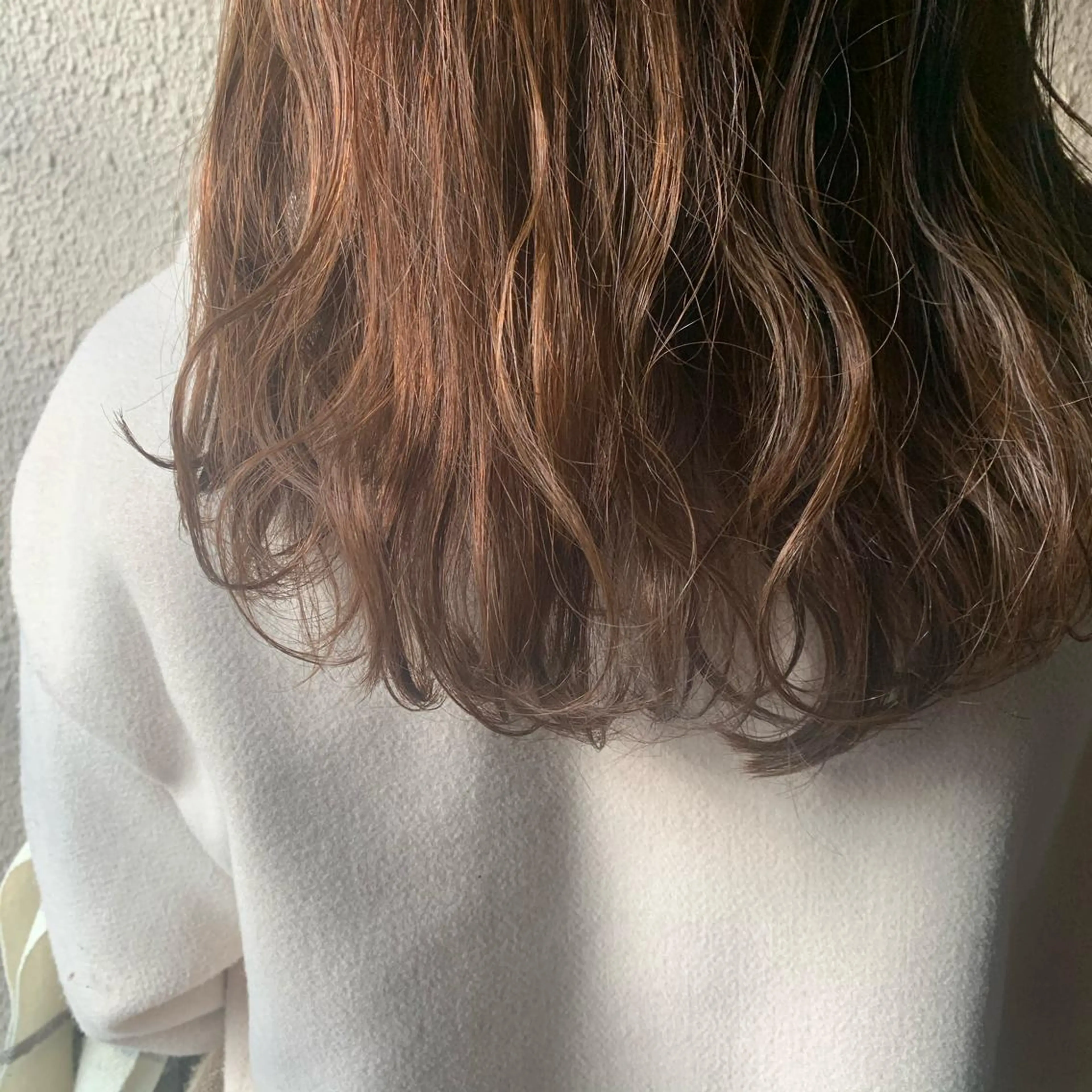 セミロング カラー カット ヘアカラー chouette/ 根本優希のヘアスタイル