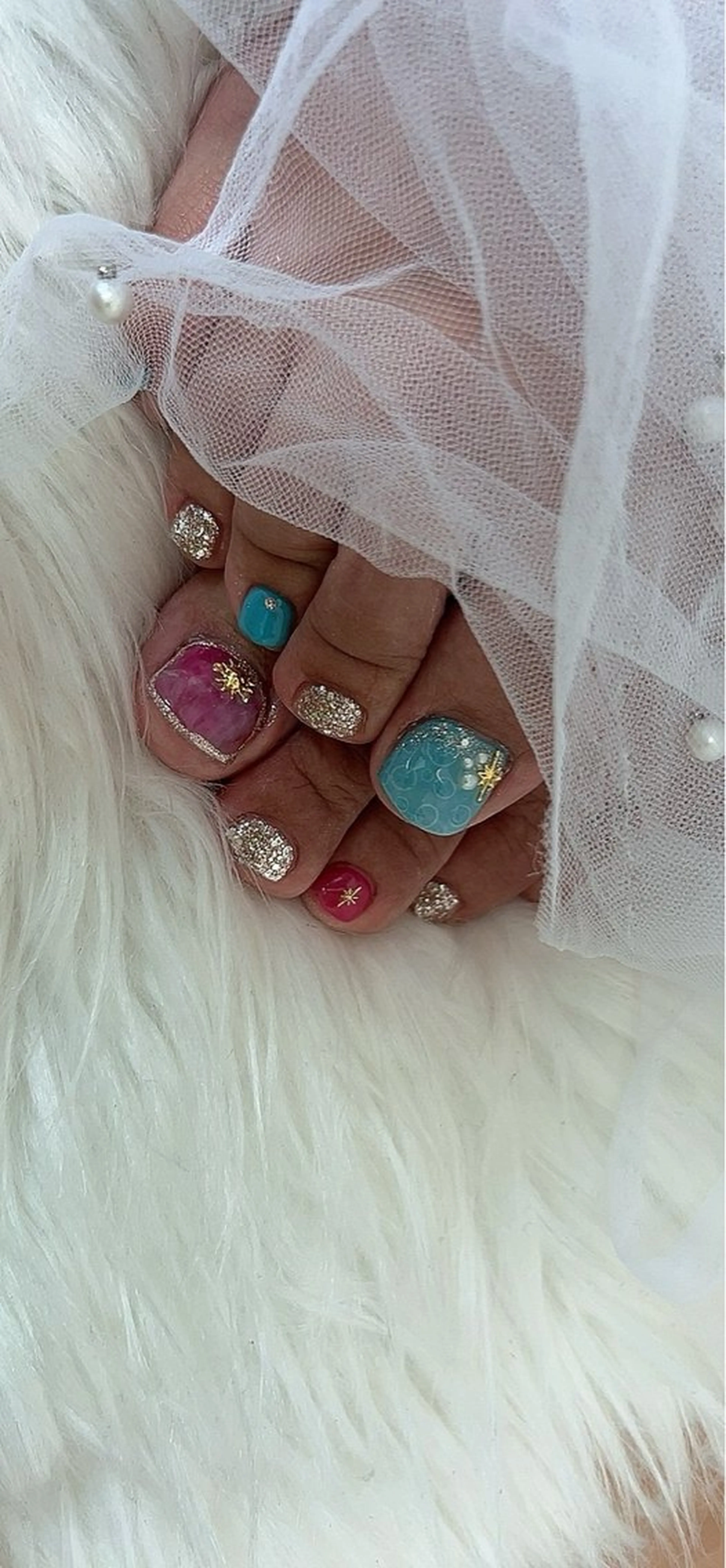 ネイル フットネイル Ruana Nailのネイルデザイン