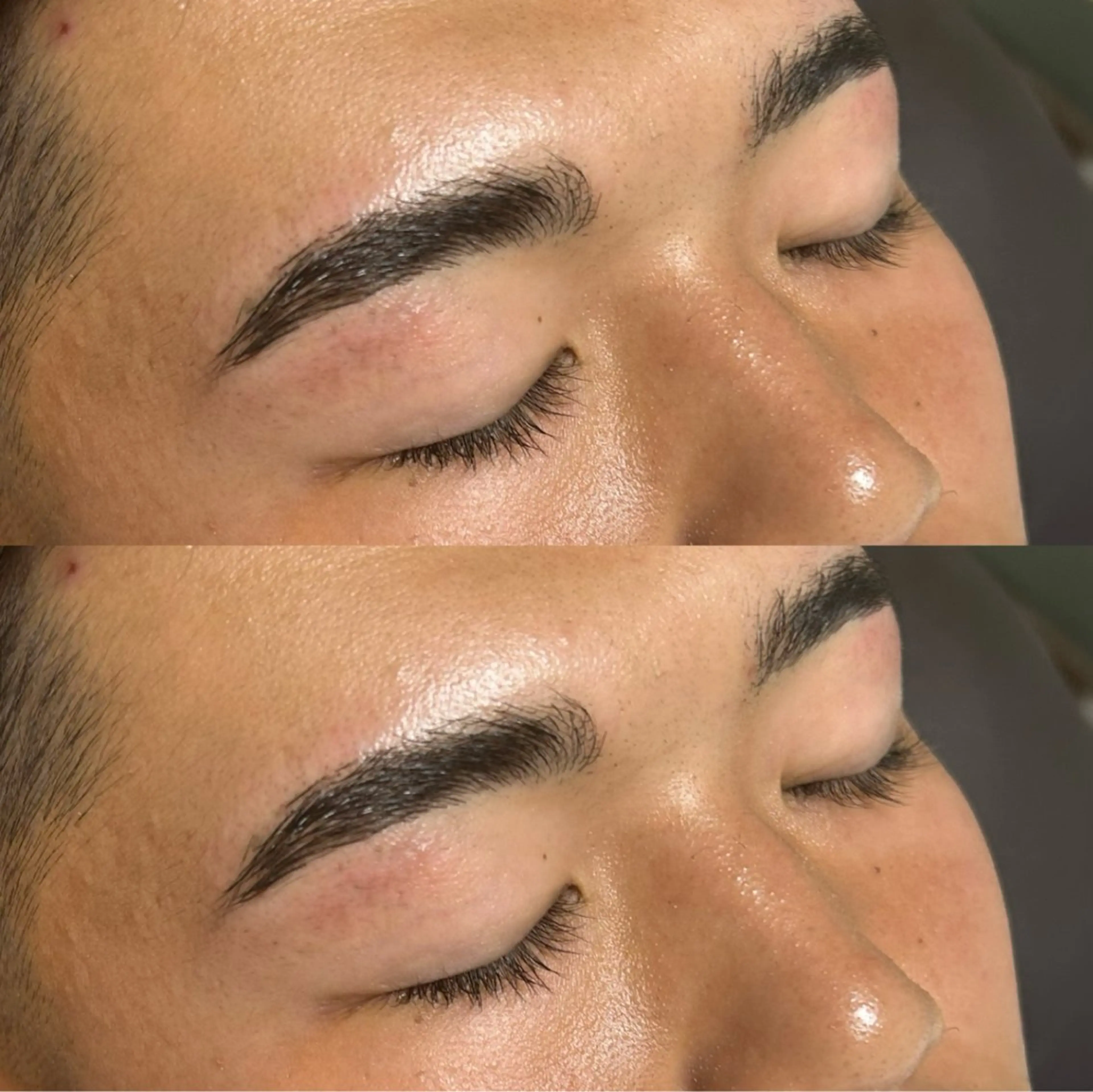 メンズ アイブロウ ハリウッドブロウリフト LUCA marinのマツエク・マツパデザイン