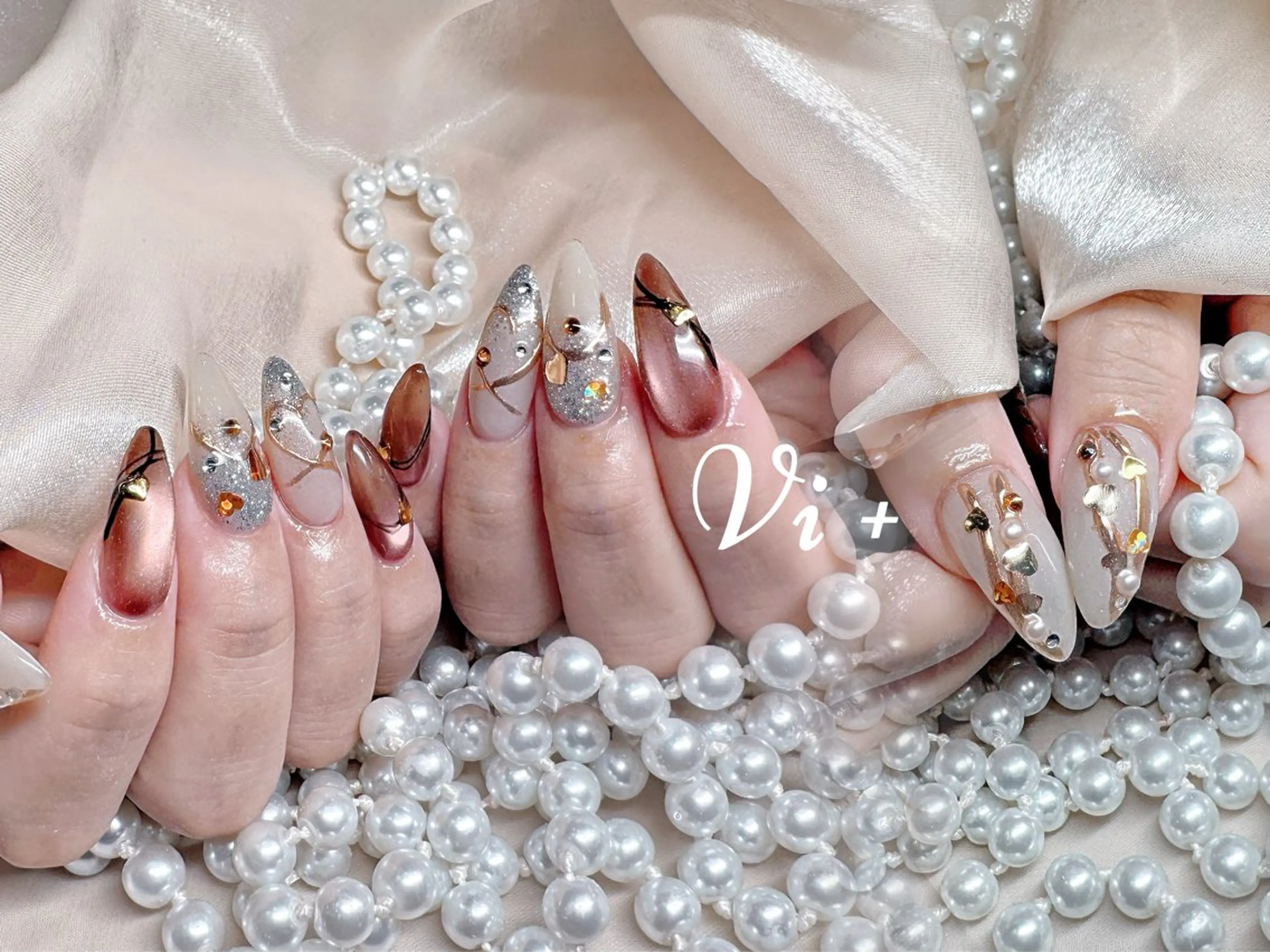 ネイル ハンドネイル ✨Nailsalon Vi+✨のネイルデザイン