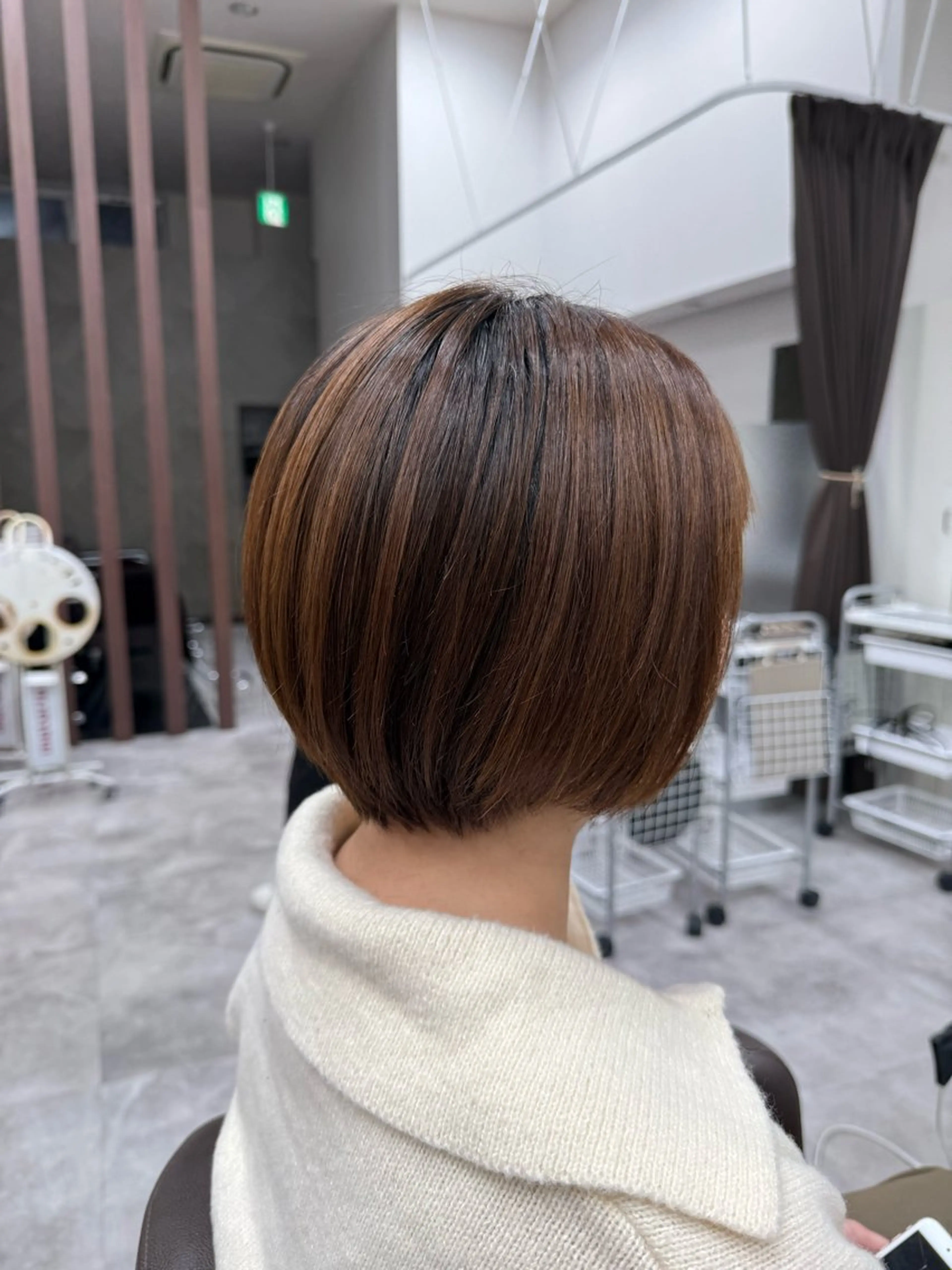 ショート イマムラ ナナのヘアスタイル