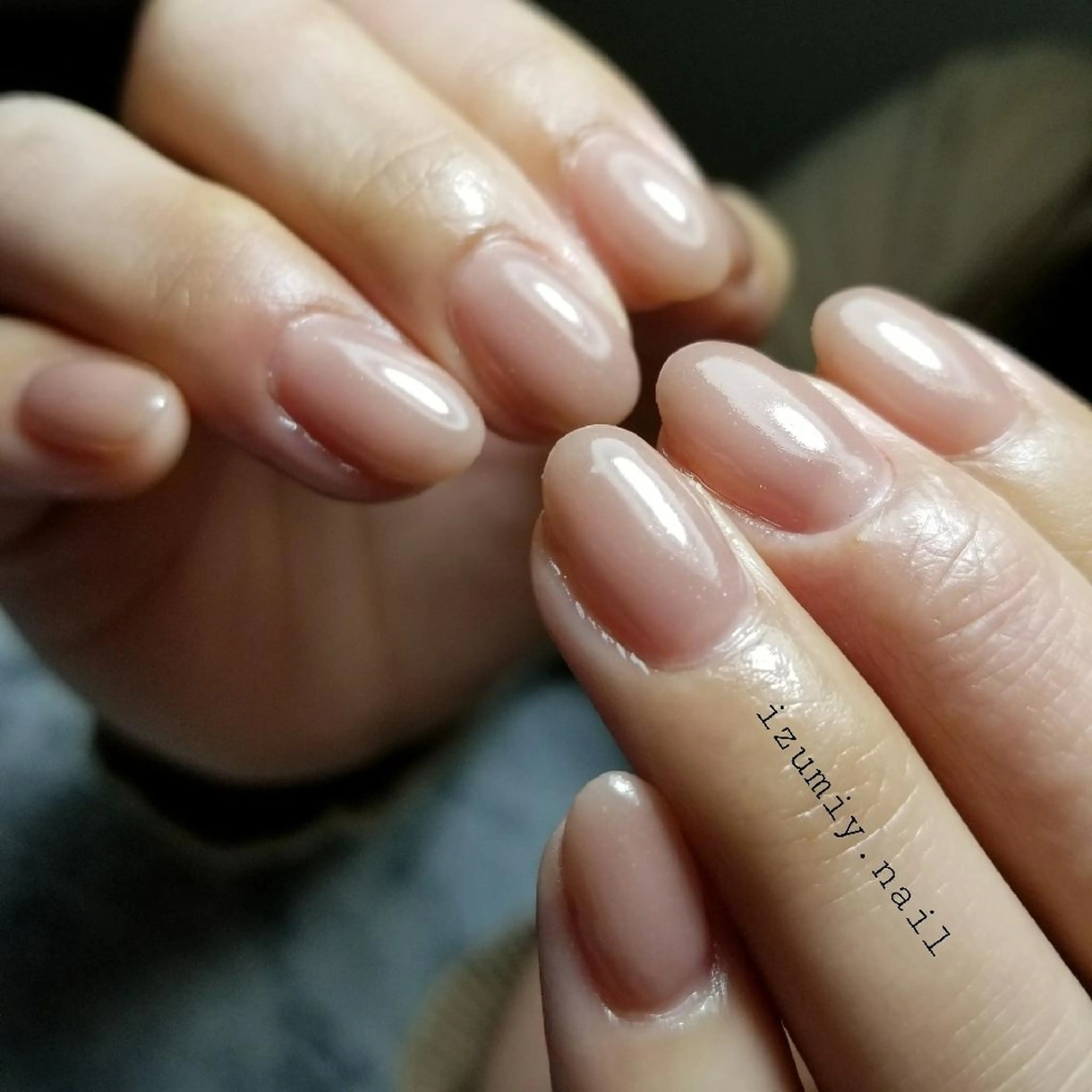 ネイル ジェルネイル ワンカラーネイル izumiynail いずみのネイルデザイン