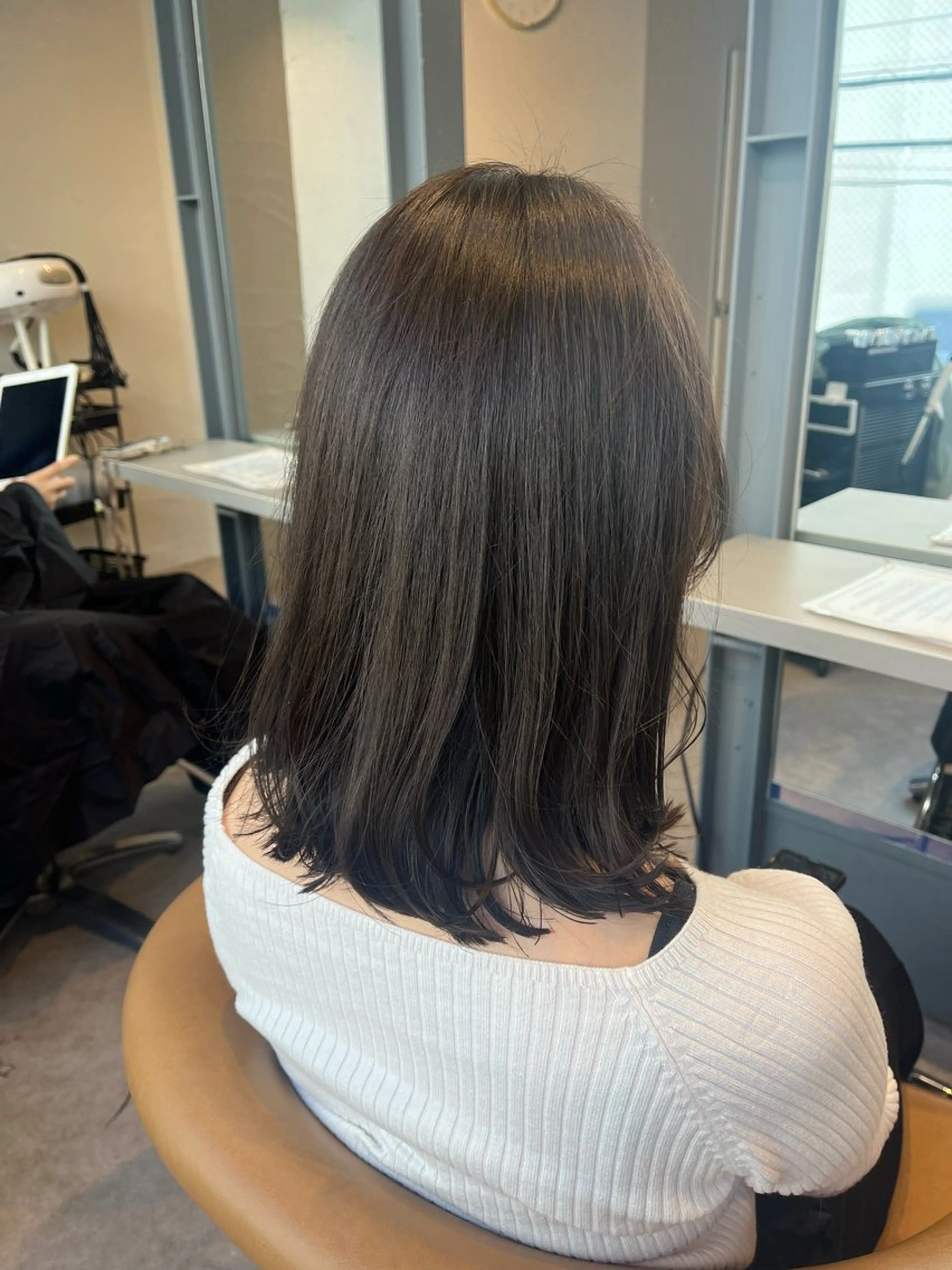 ミディアム カット トリートメント うしだ かおるのヘアスタイル