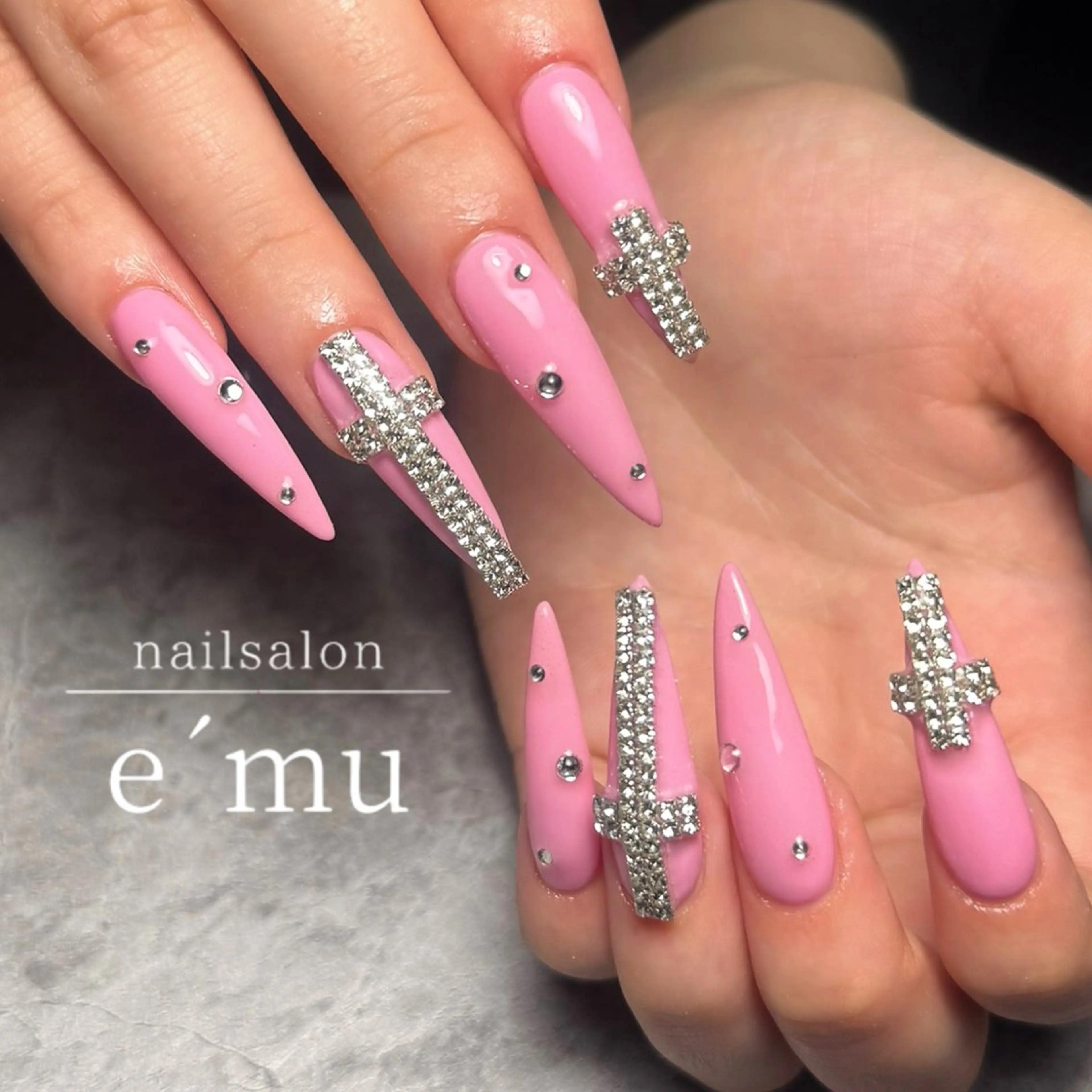 ネイル ネイルチップ ハンドネイル nailsalon e´muのネイルデザイン