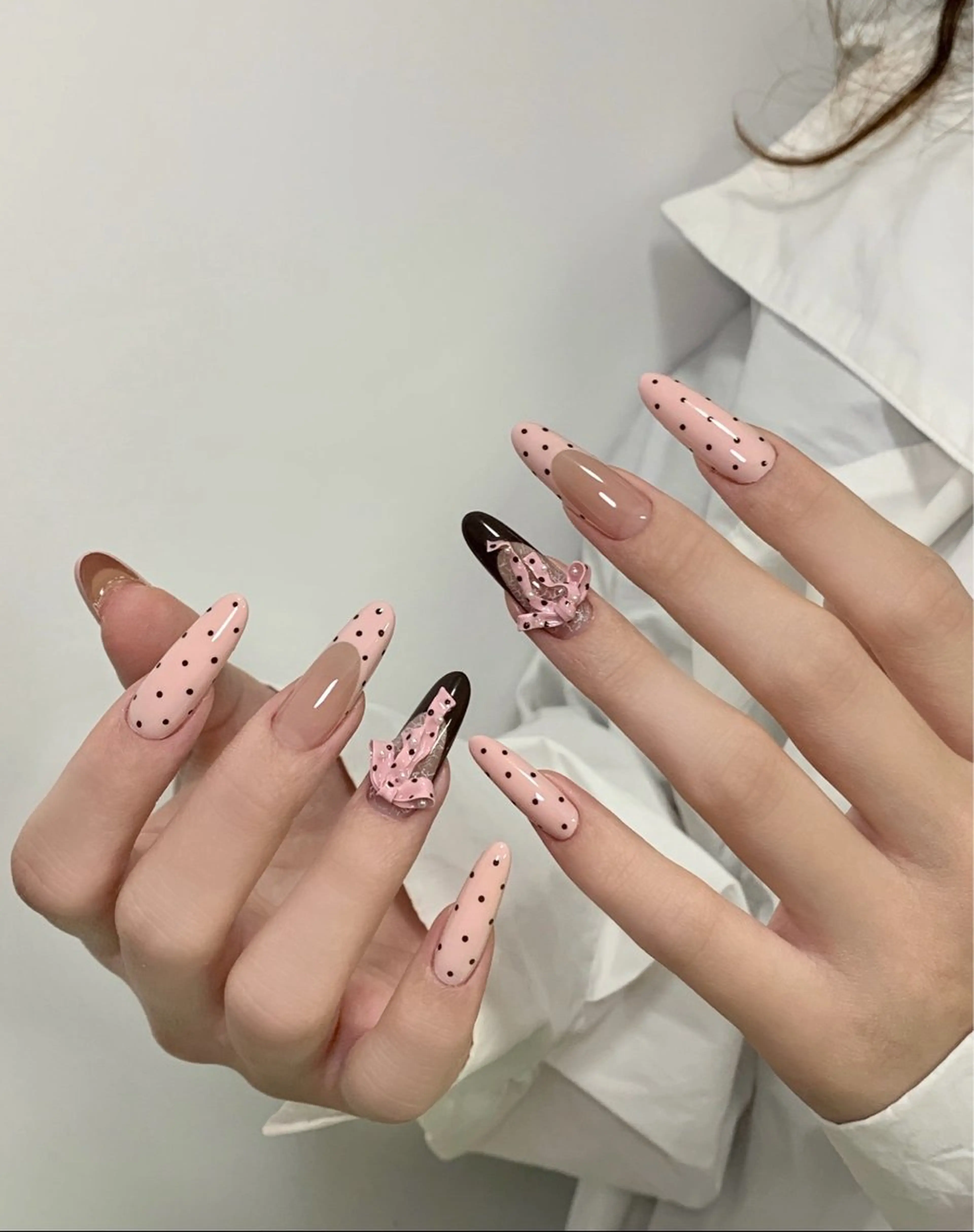 ネイル ハンドネイル ハンドケア Panda chan Novaのネイルデザイン