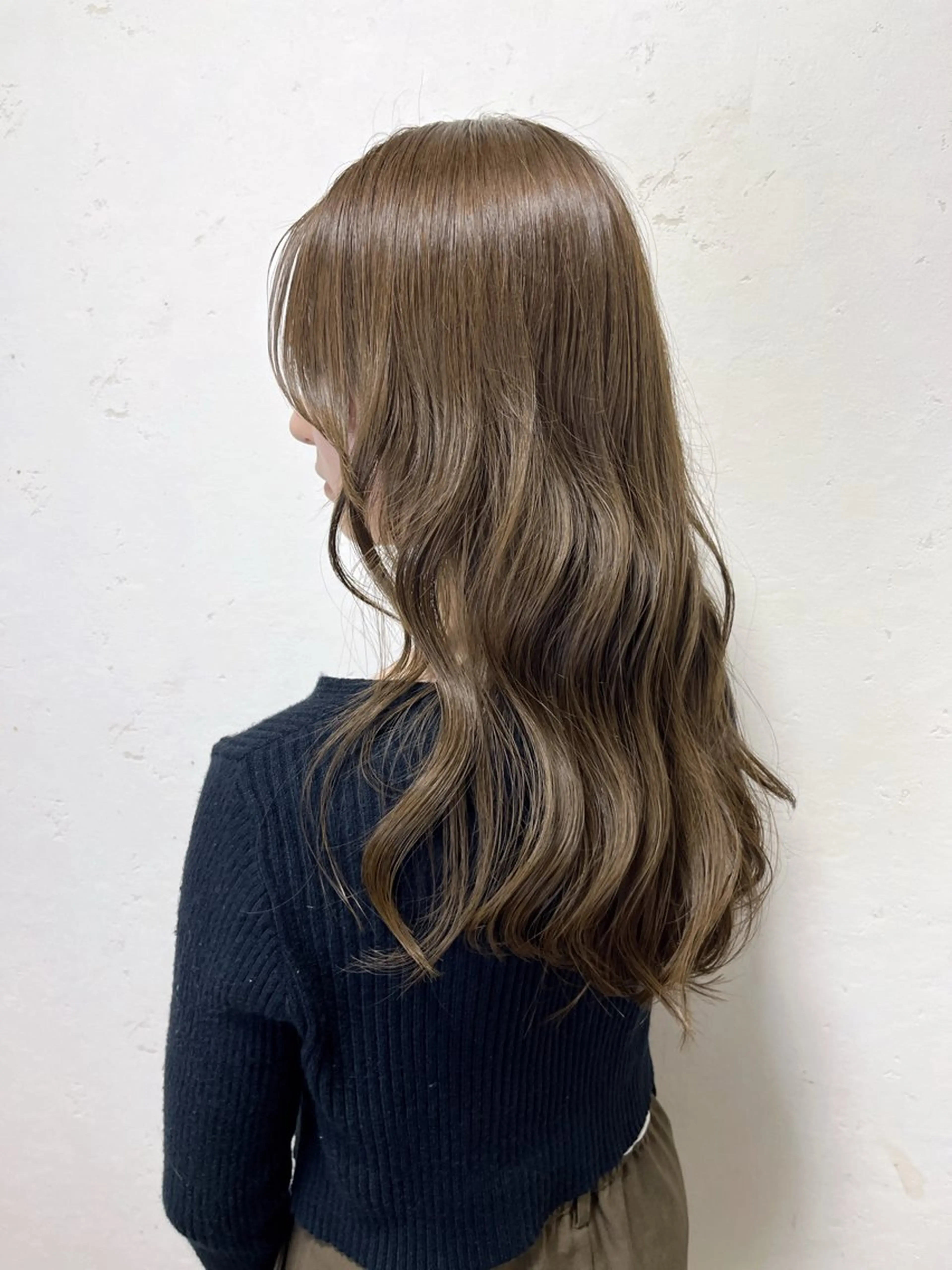 セミロング カラー ヘアアレンジ カット ヘアカラー トリートメント ヘアセット 愛されカラー🩷 はるなのヘアスタイル
