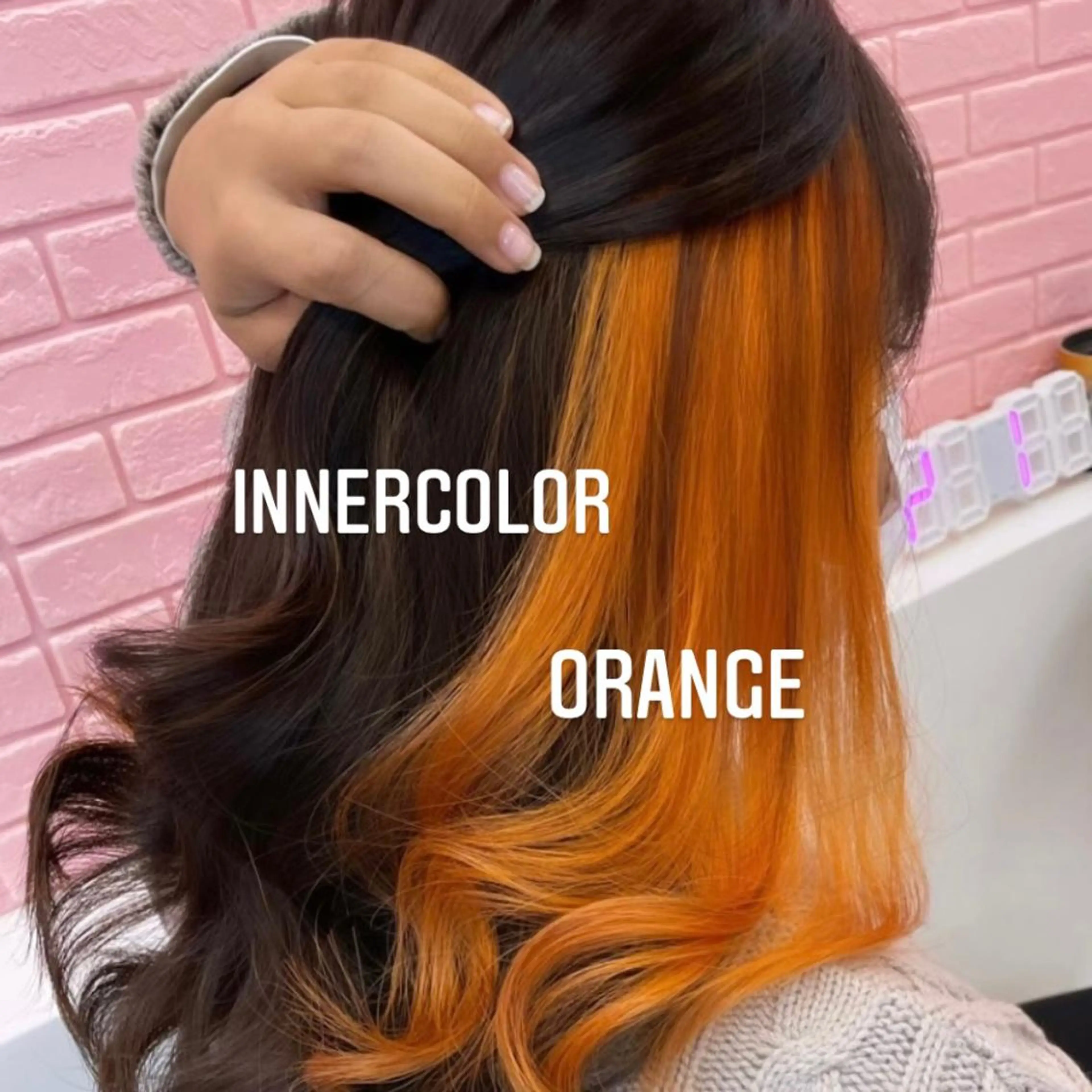 ミディアム カラー ヘアカラー エクステ エクステ🩵ブリーチ 韓国ヘア🩵KAEのヘアスタイル