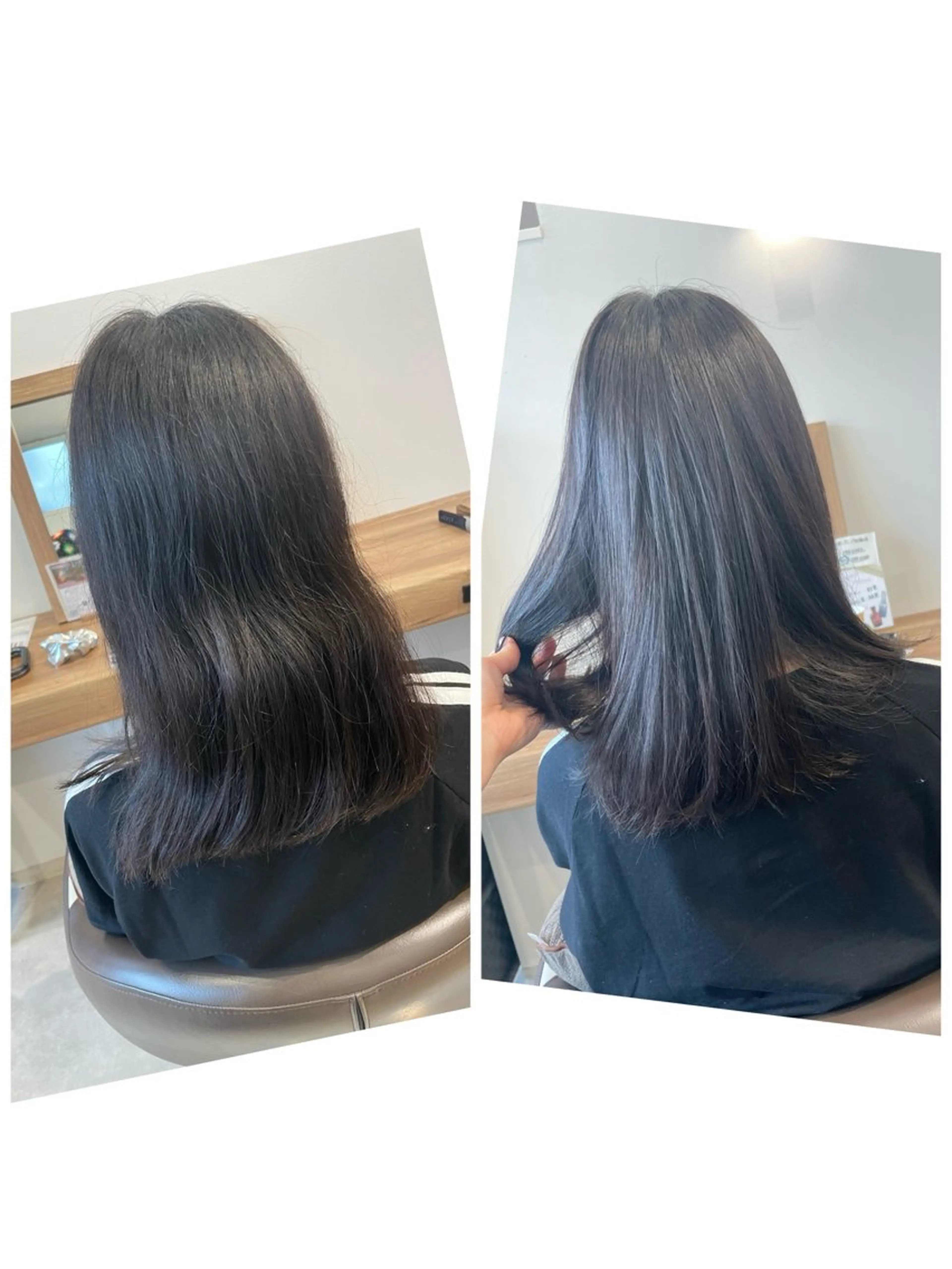 ミディアム パーマ no4ナチュラル戸祭所属・山越 美裕樹のヘアスタイル