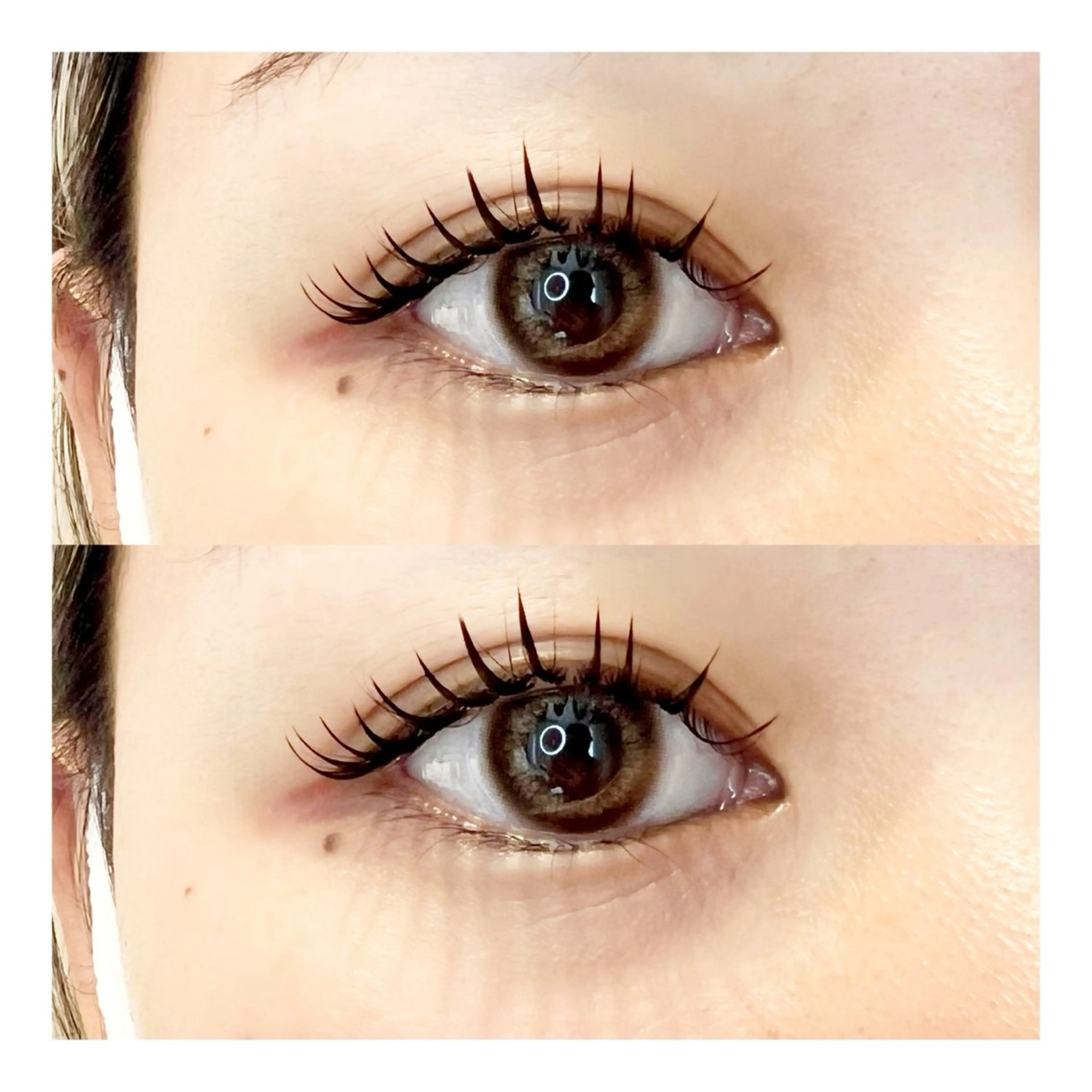 マツエク・マツパ フラットラッシュ Lien eyelashのマツエク・マツパデザイン