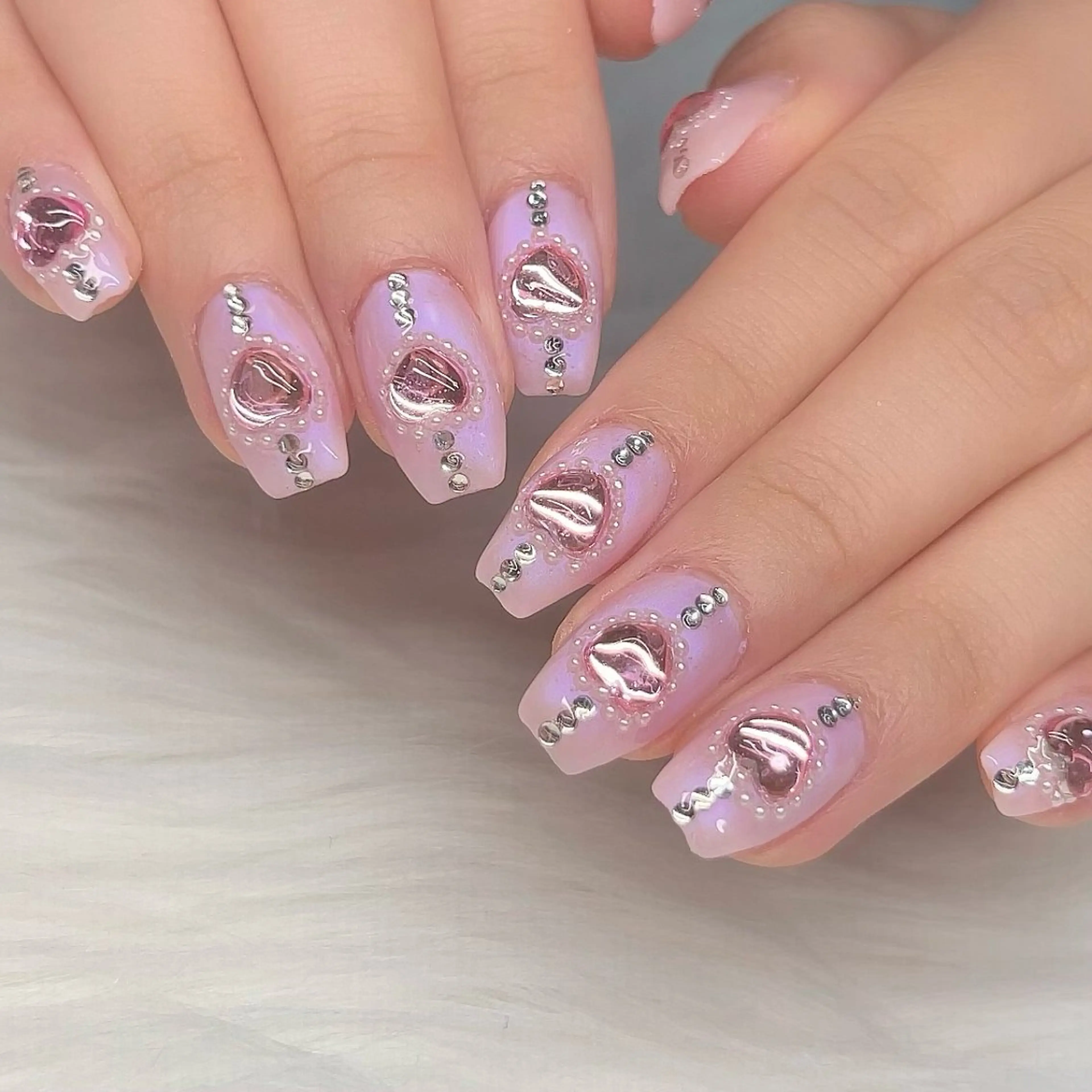 ネイル ハンドネイル 【Yappy🌈】 💖P-tanaのネイルデザイン