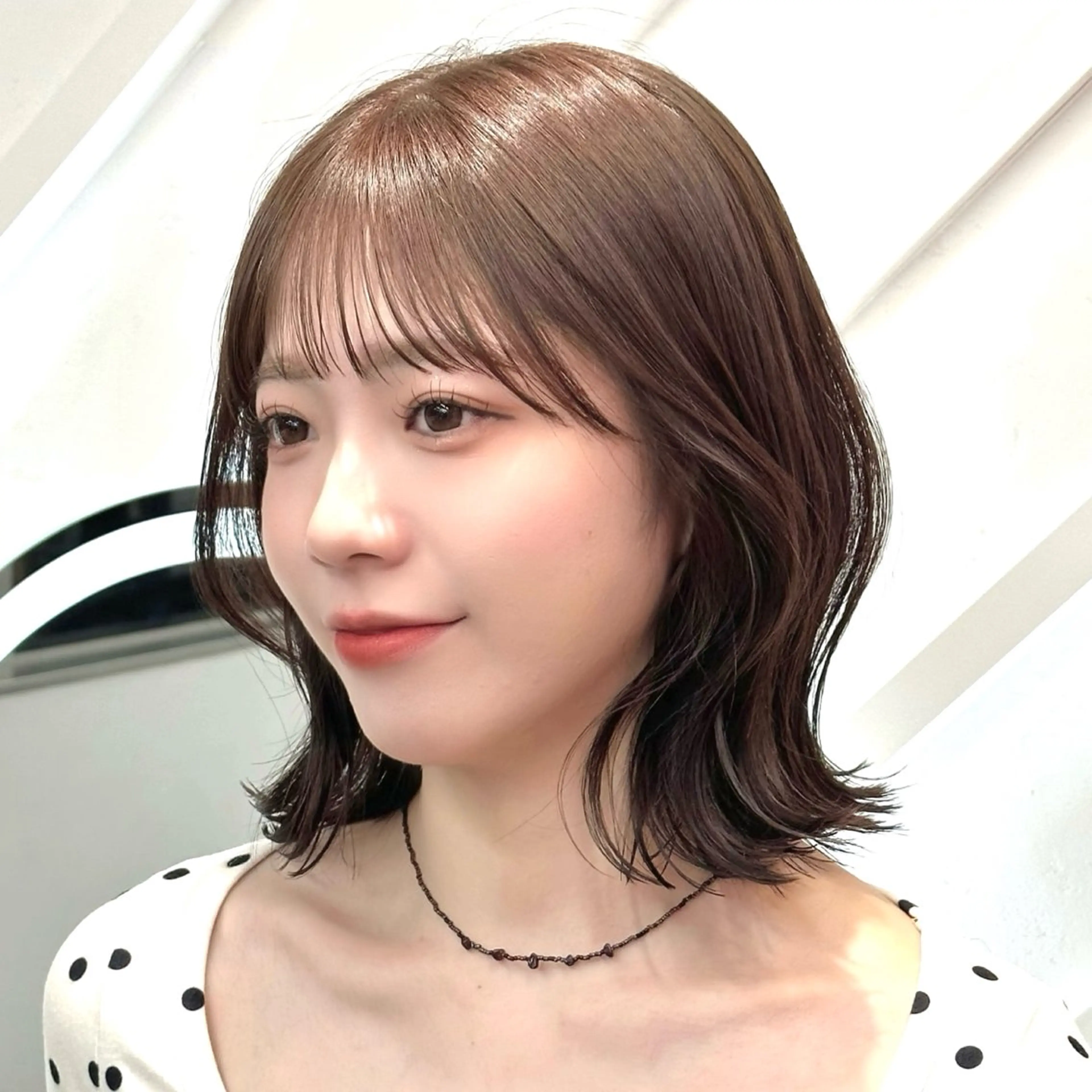 【OPEN記念クーポン】似合わせボブ/レイヤーカット✂️➕透明感カラー🪄︎︎➕内部補修3step高濃度トリートメントの写真