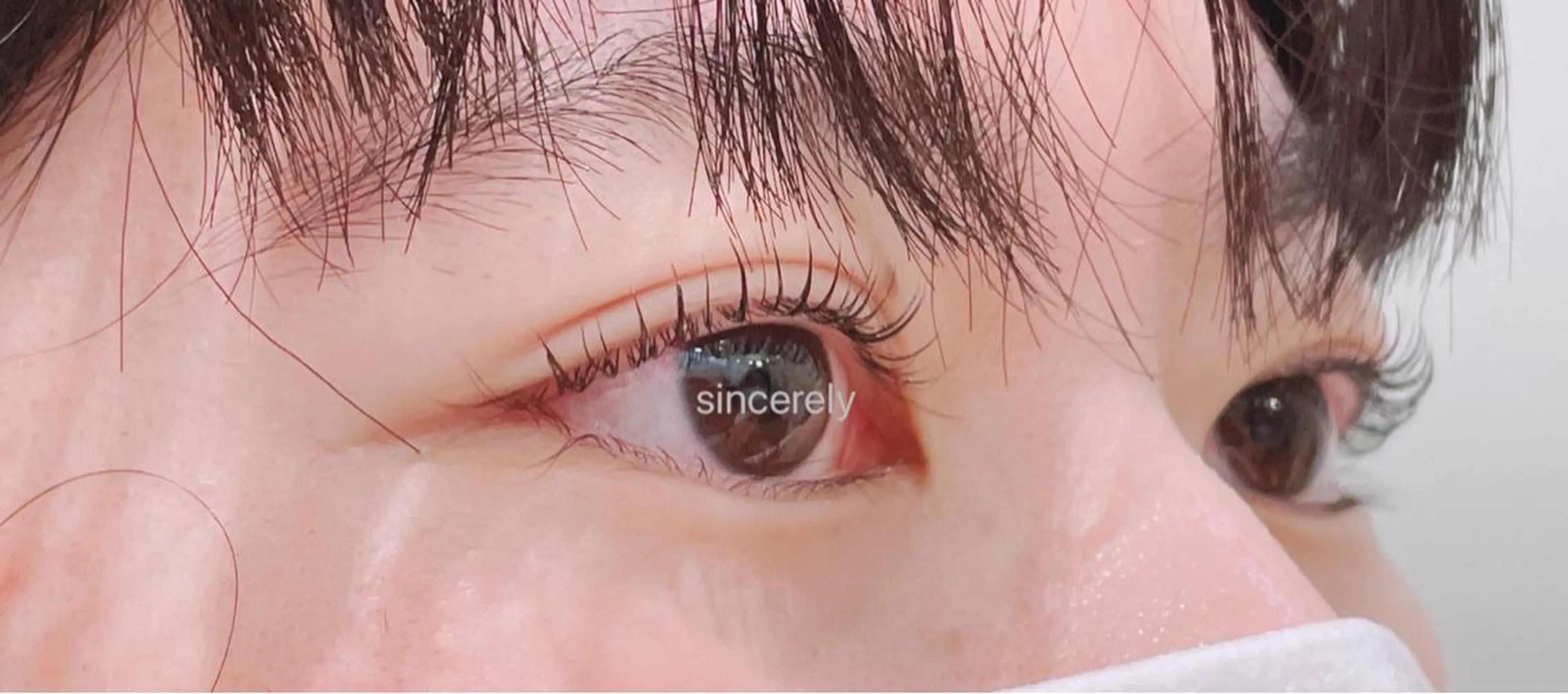 マツエク・マツパ 一重×まつ毛パーマ マツパ SINCERELY シンシアリー🌈のネイルデザイン