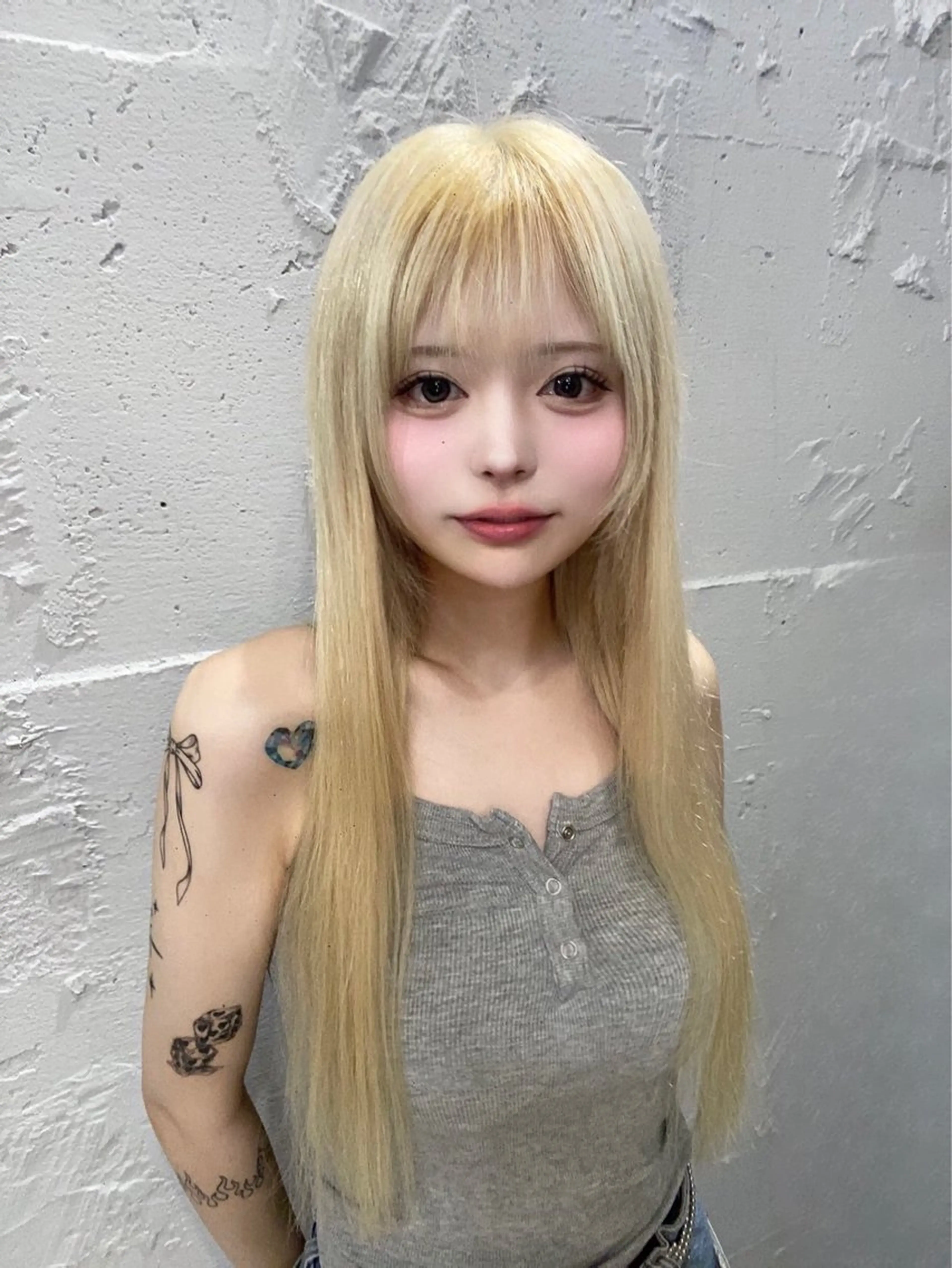 ロング エクステ 🪡プルエクステ🪡 カラエク評価◎ユウゴのヘアスタイル