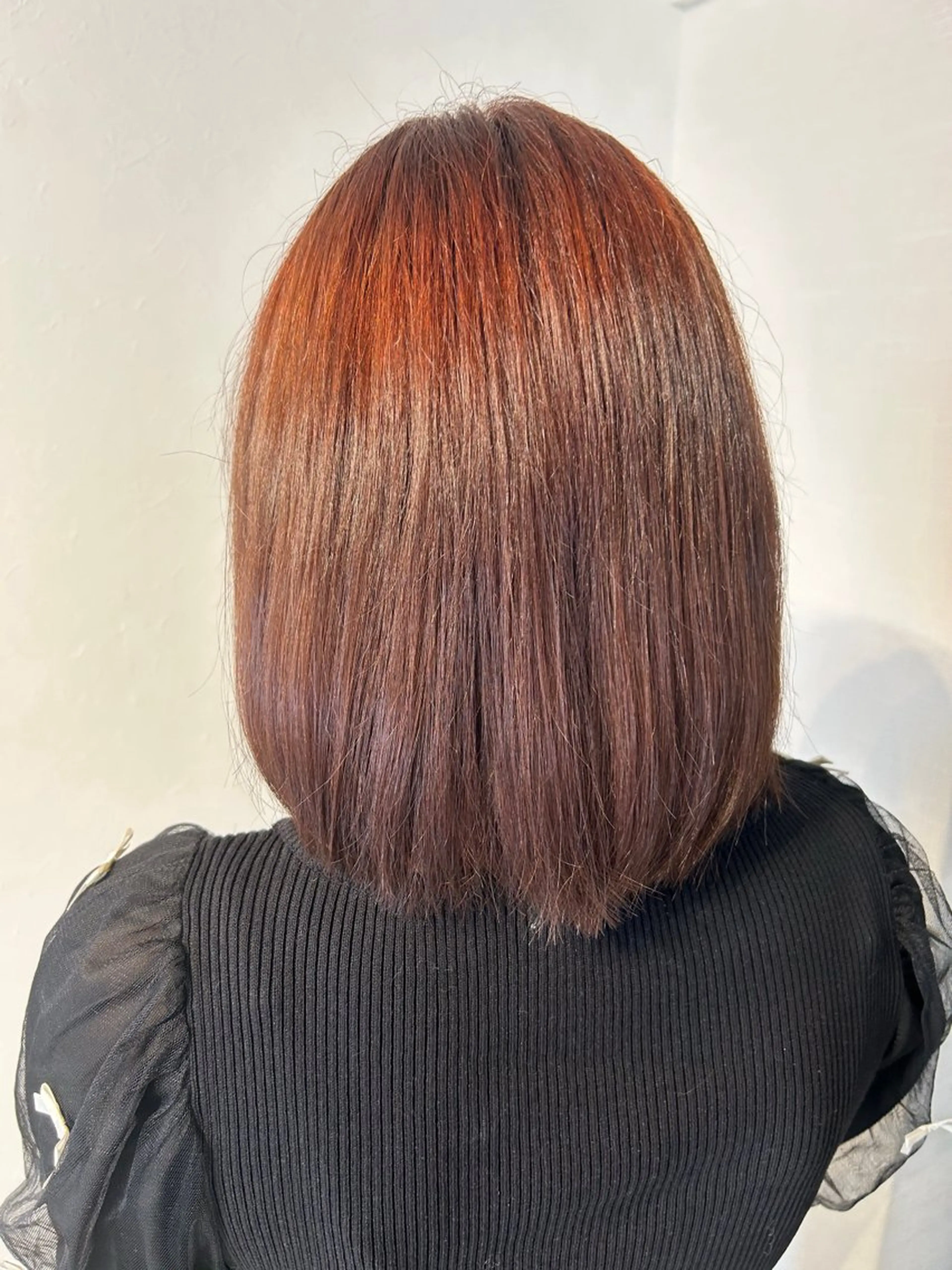 ミディアム カラー トリートメント annuy ハルタのヘアスタイル