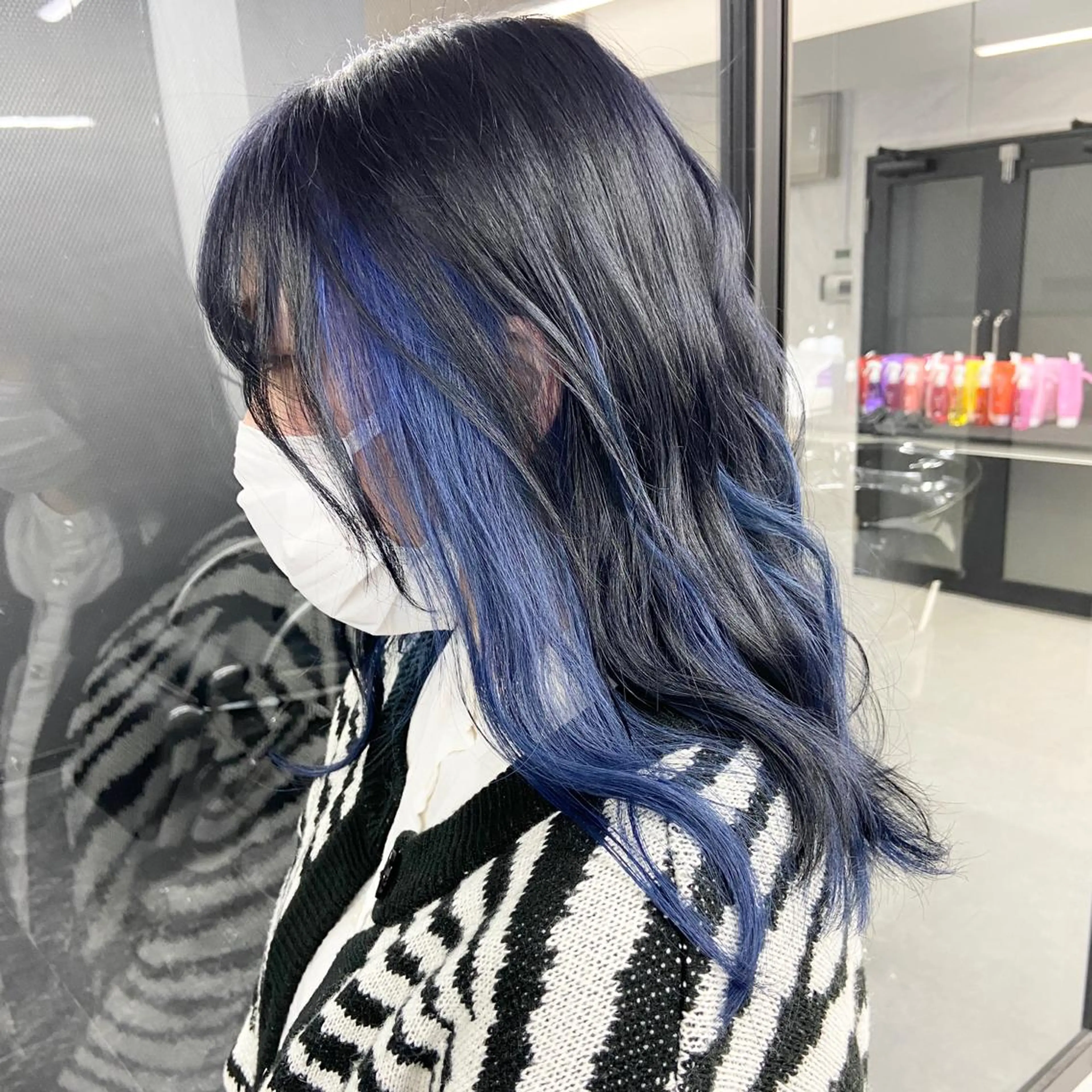 セミロング カラー ハイトーンカラー メンズ特化/ マンツーマン/Ryuのヘアスタイル