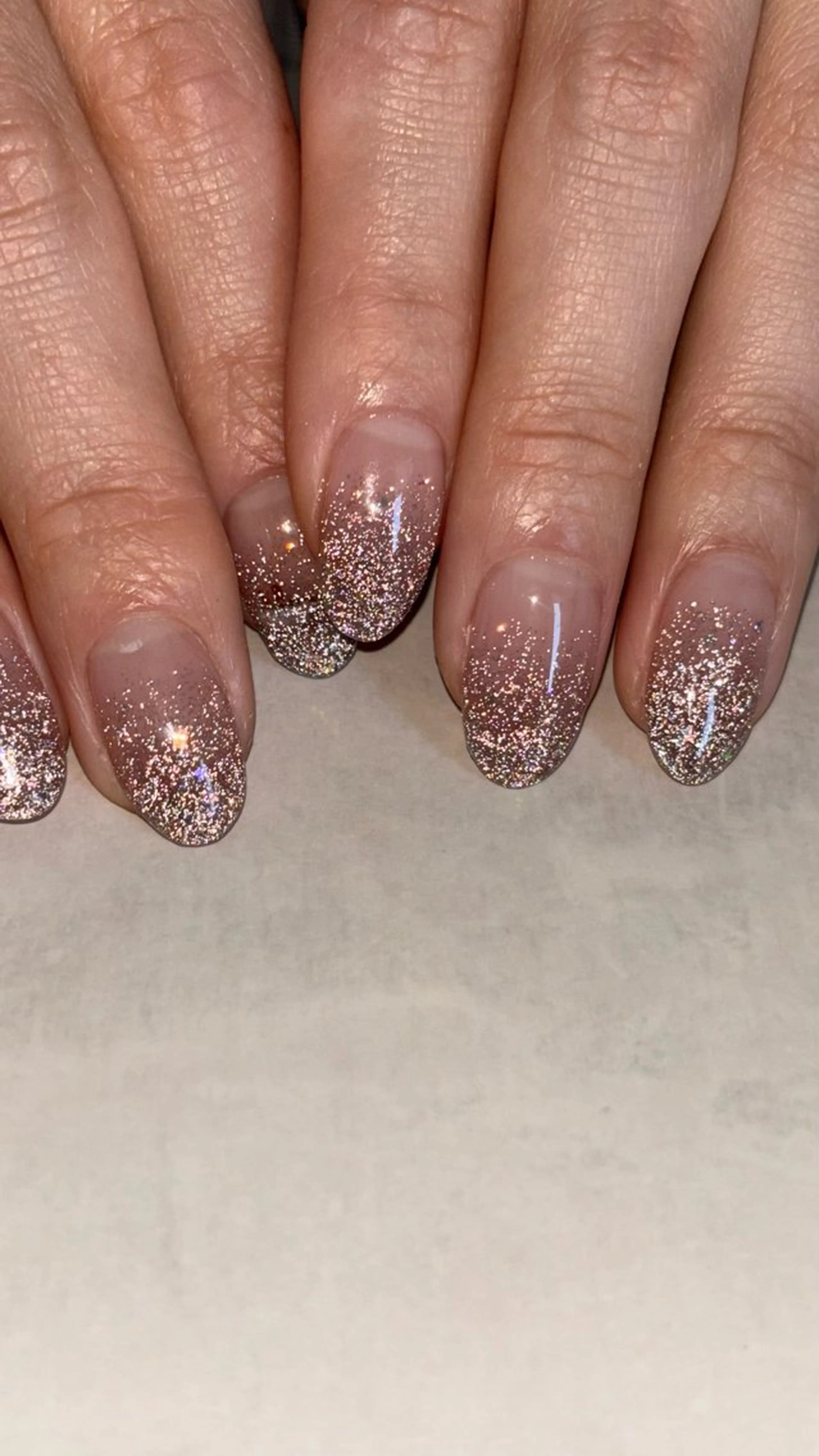 ネイル アートネイル オーロラネイル フットネイル ジェルネイル グラデーション fil nailのネイルデザイン