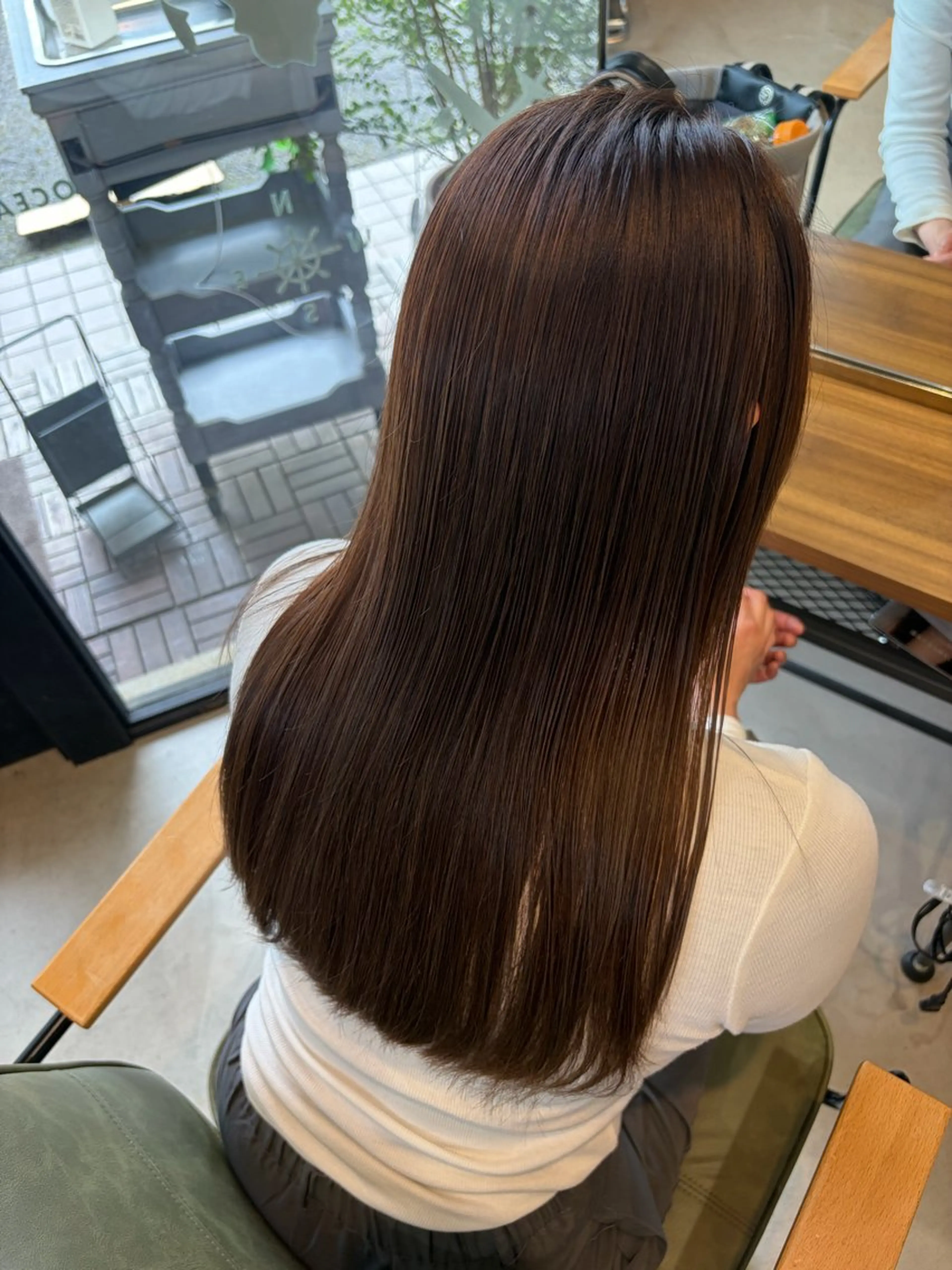 カラー ブラウンカラー ナチュラルブラウン 渡辺 えりかのヘアスタイル