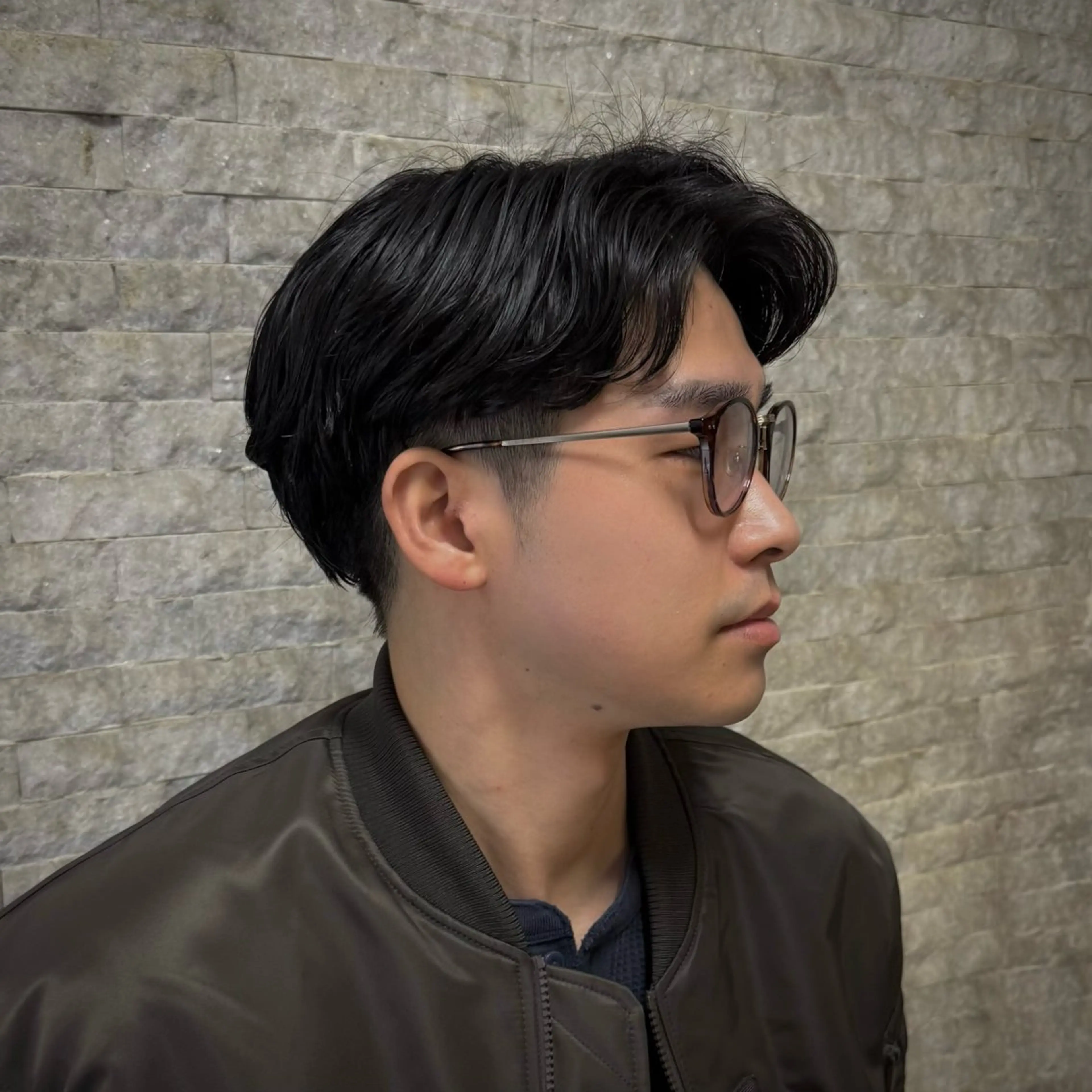 ショート パーマ メンズ INORI @de2poのヘアスタイル