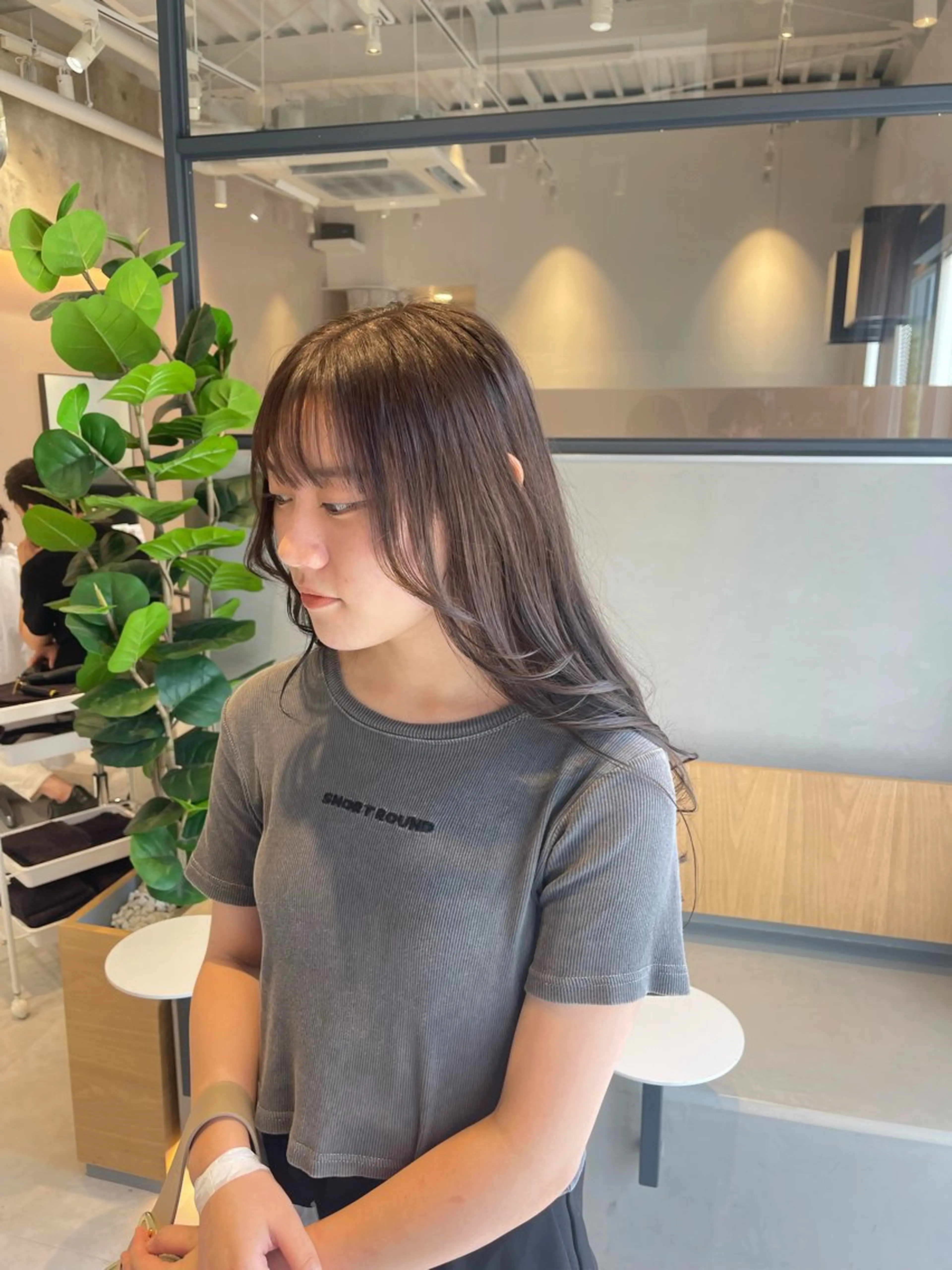 ロング カラー 城間 晴人のヘアスタイル